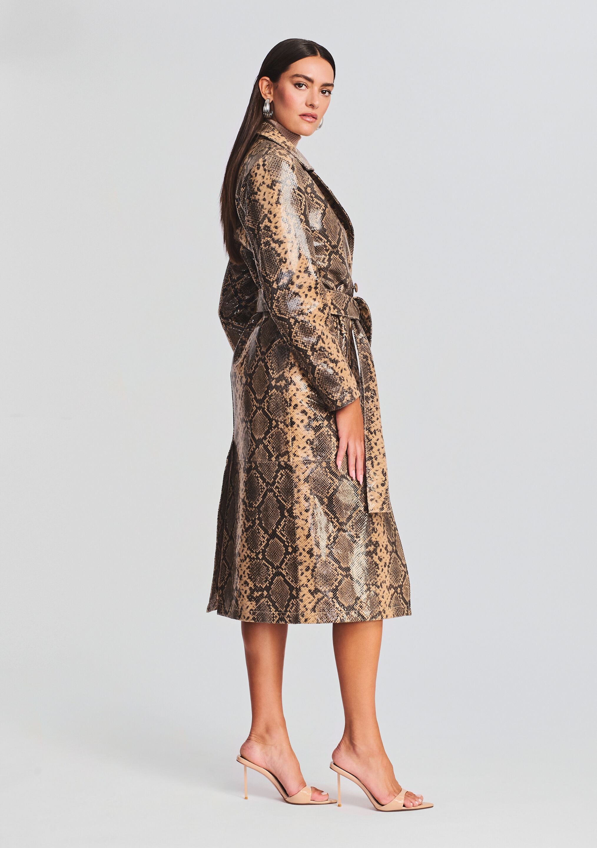 Steffan Leather Coat-Sunny Prom