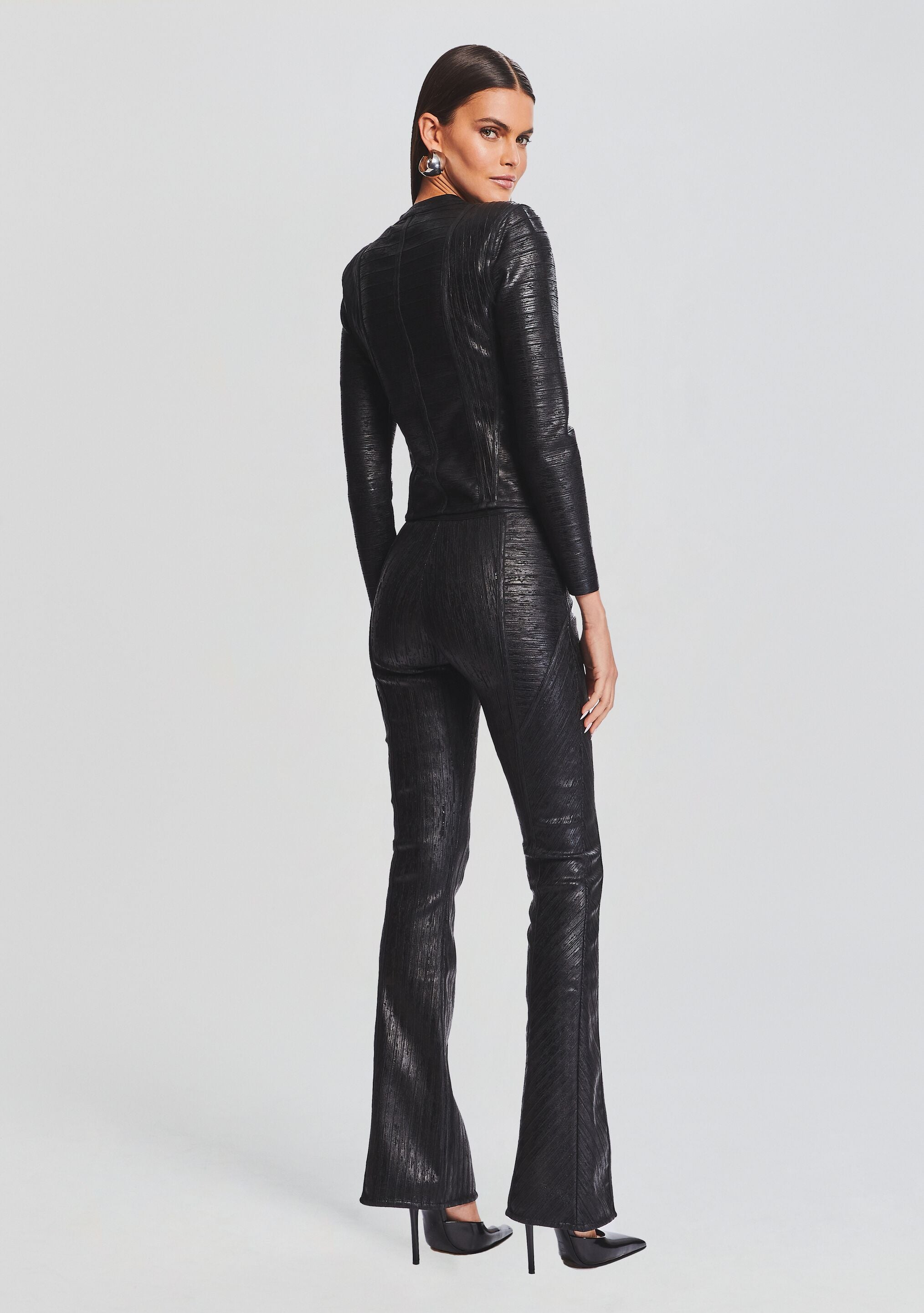 Mae Coated Knit Cardigan-Sunny Prom