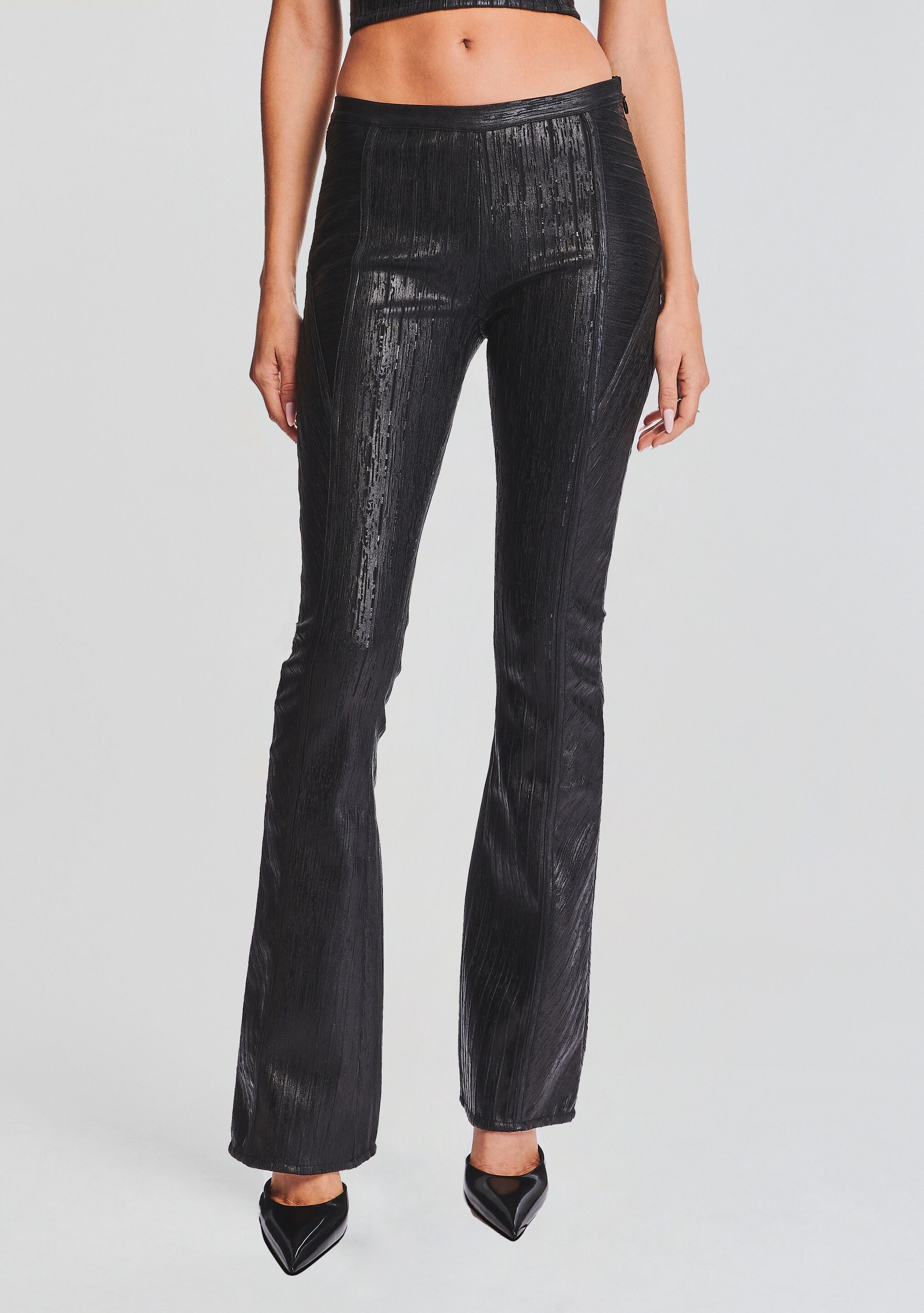 Lana Coated Knit Pant-Sunny Prom