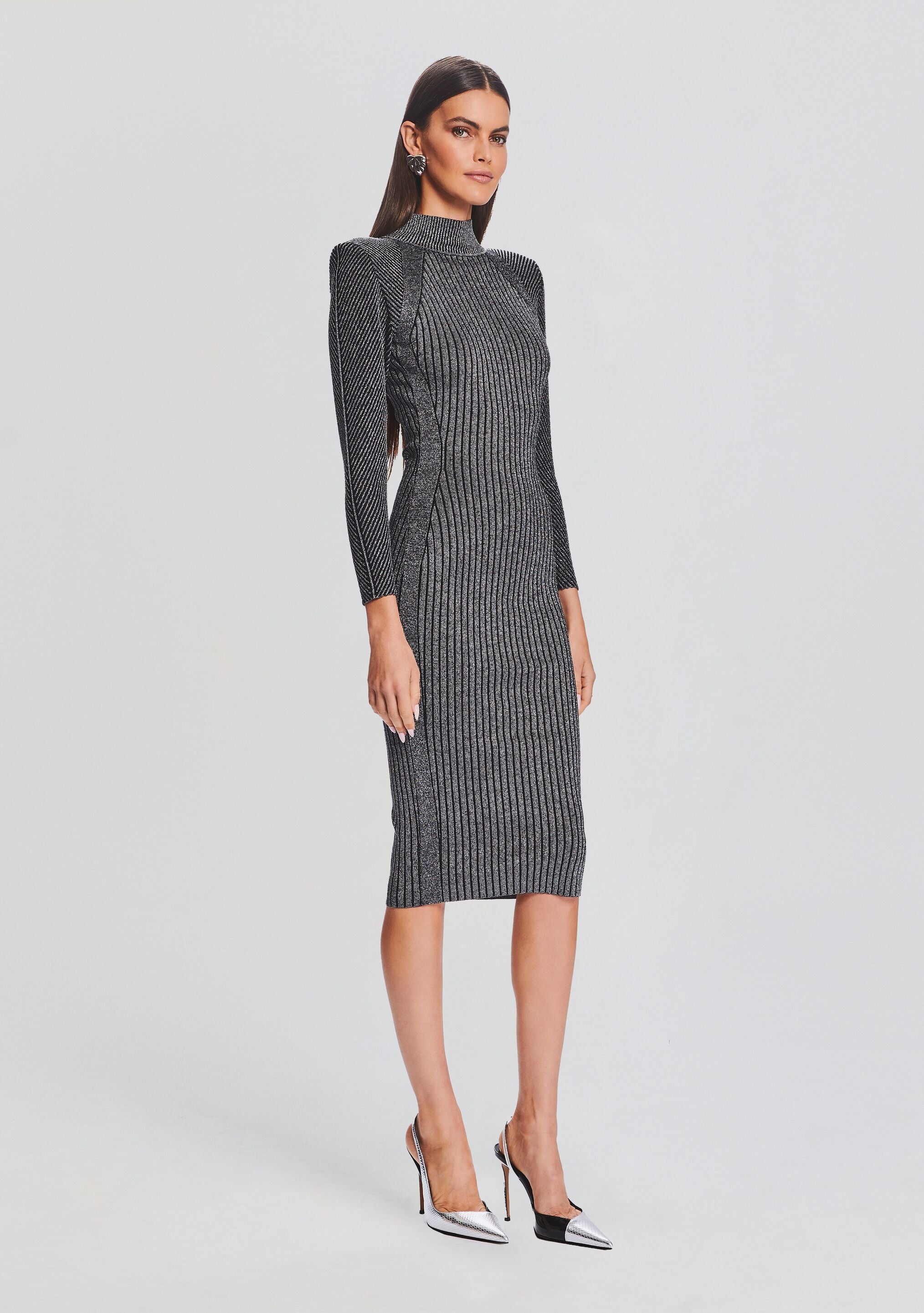 Aylin Rib Knit Dress-Sunny Prom