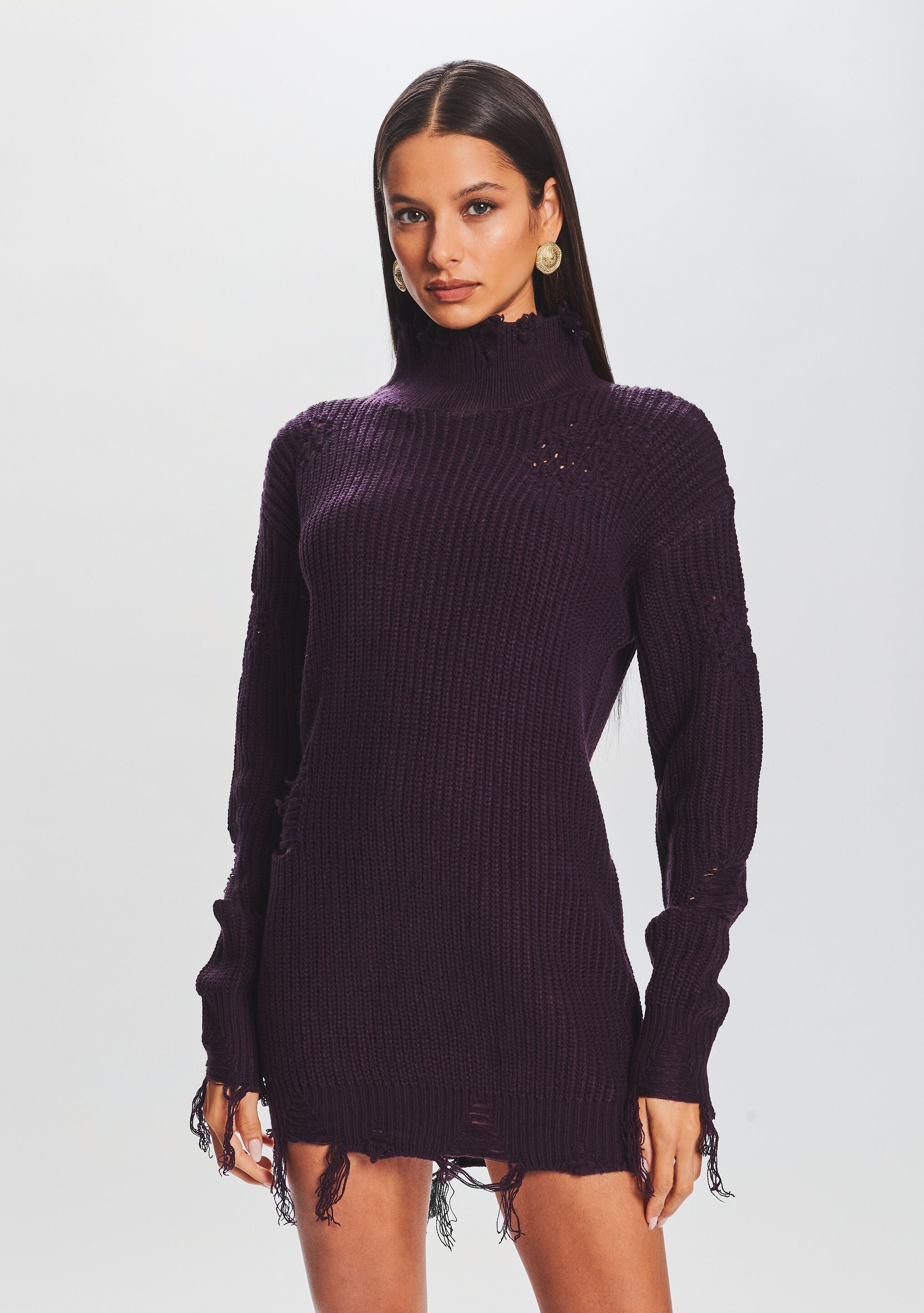 Capala Sweater Dress-Sunny Prom