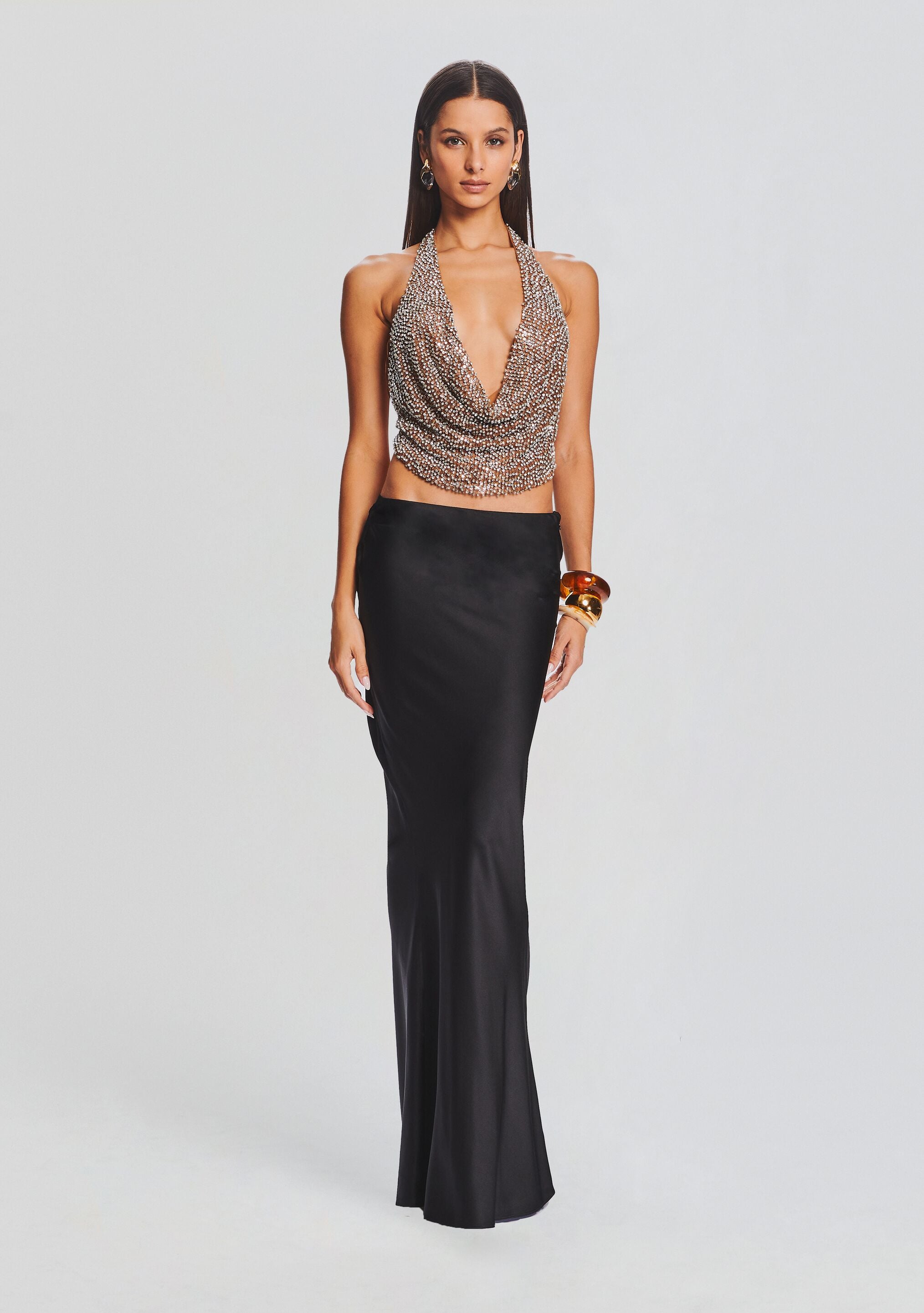 Eleanor Sequin Top-Sunny Prom