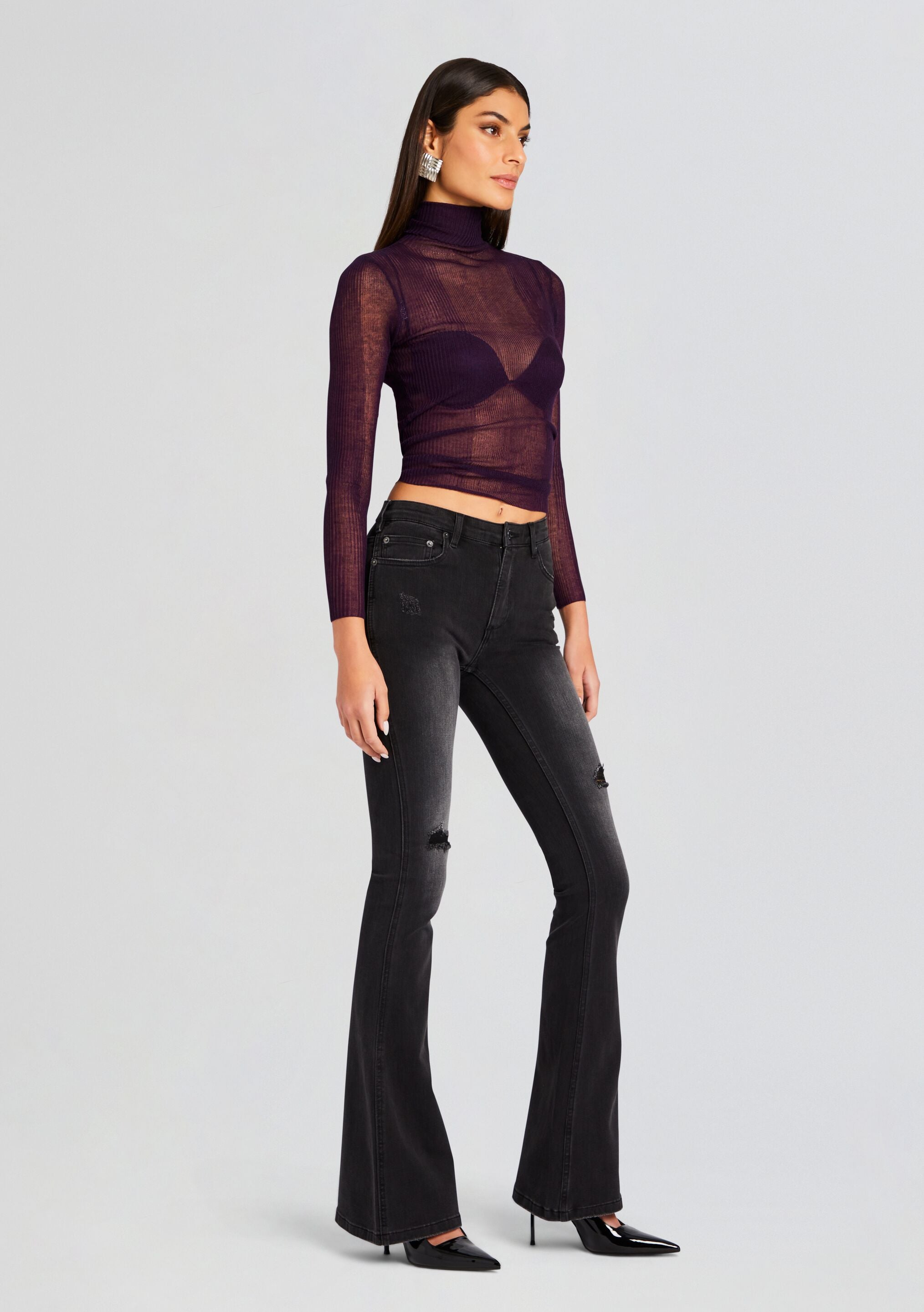 Demi Mid Rise Jean-Sunny Prom