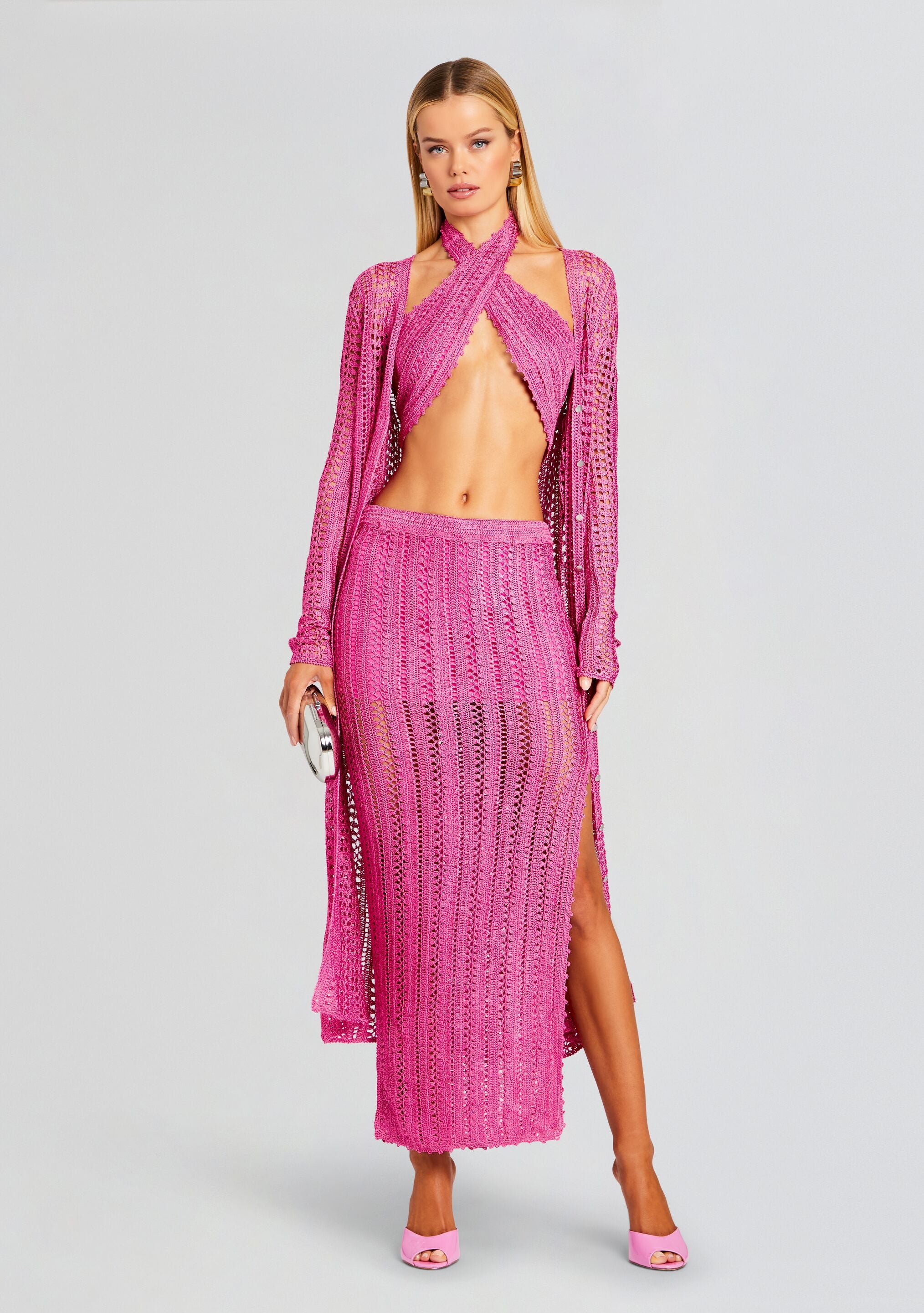 Allison Crochet Cardigan-Sunny Prom