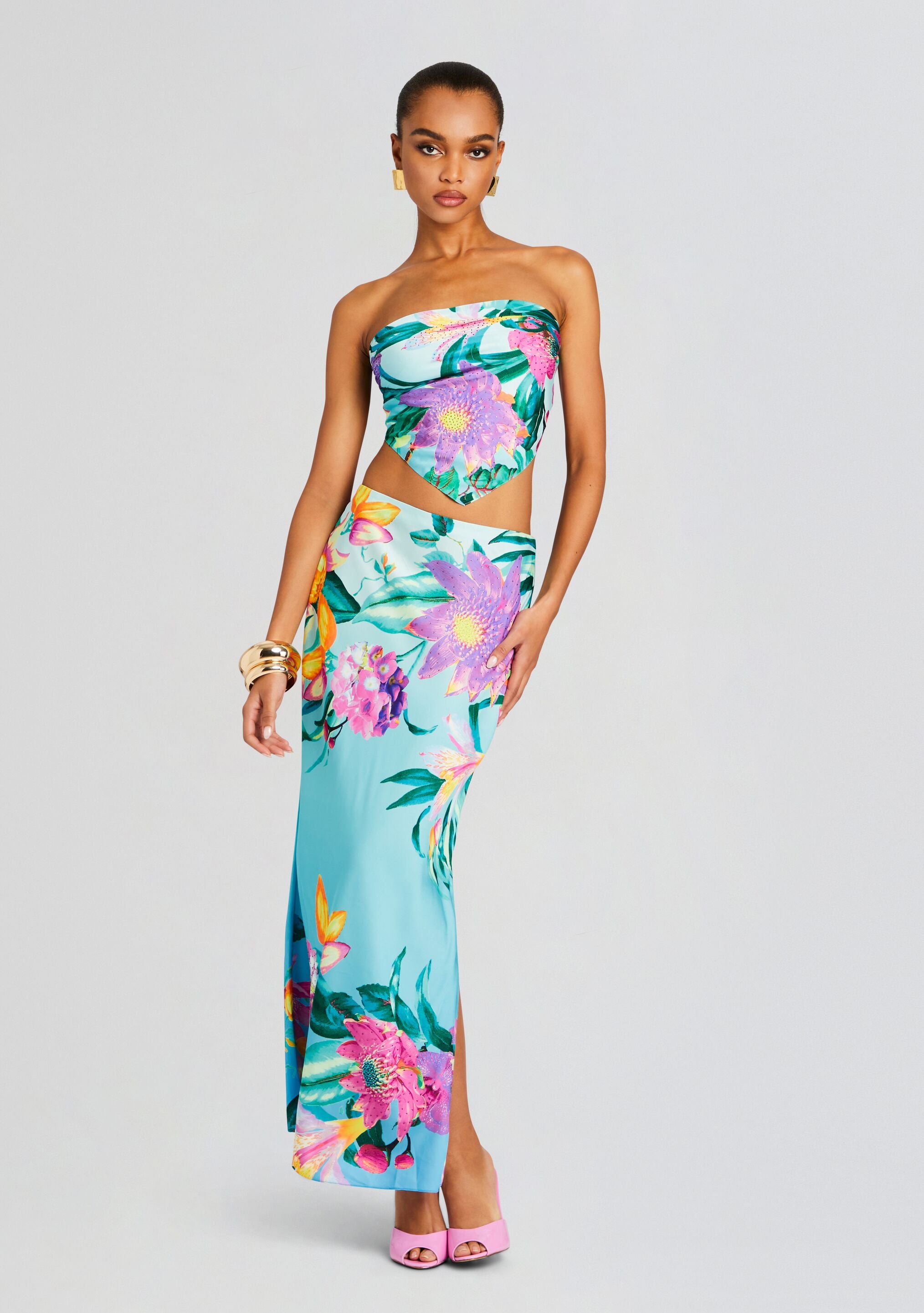 Ocean Skirt-Sunny Prom