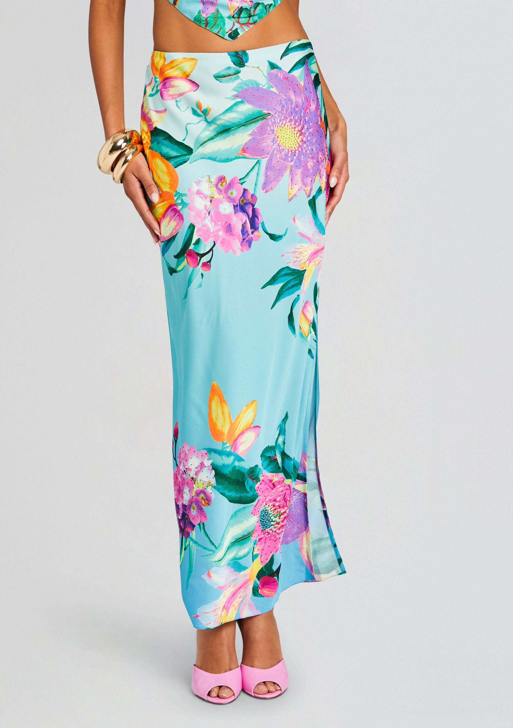 Ocean Skirt-Sunny Prom