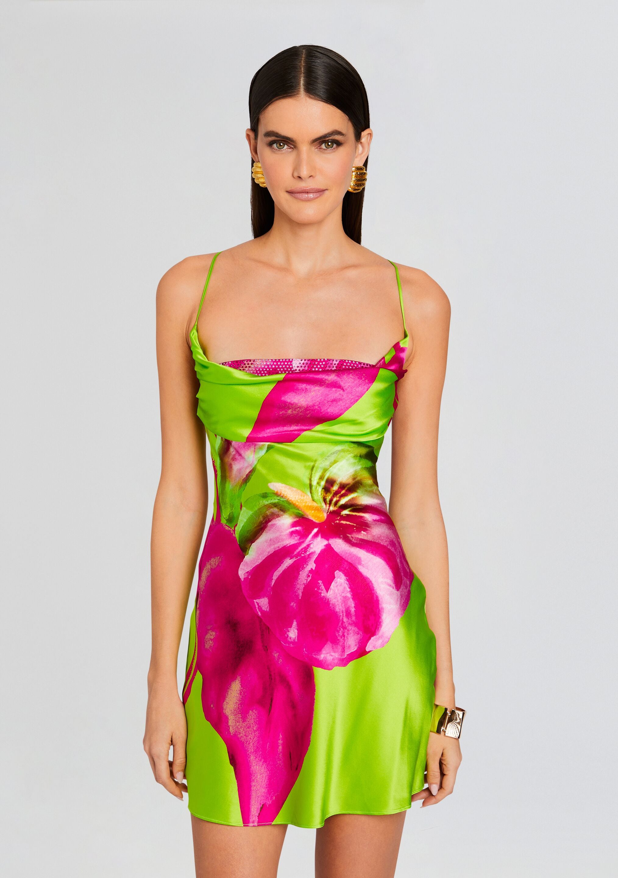 Azura Silk Dress-Sunny Prom