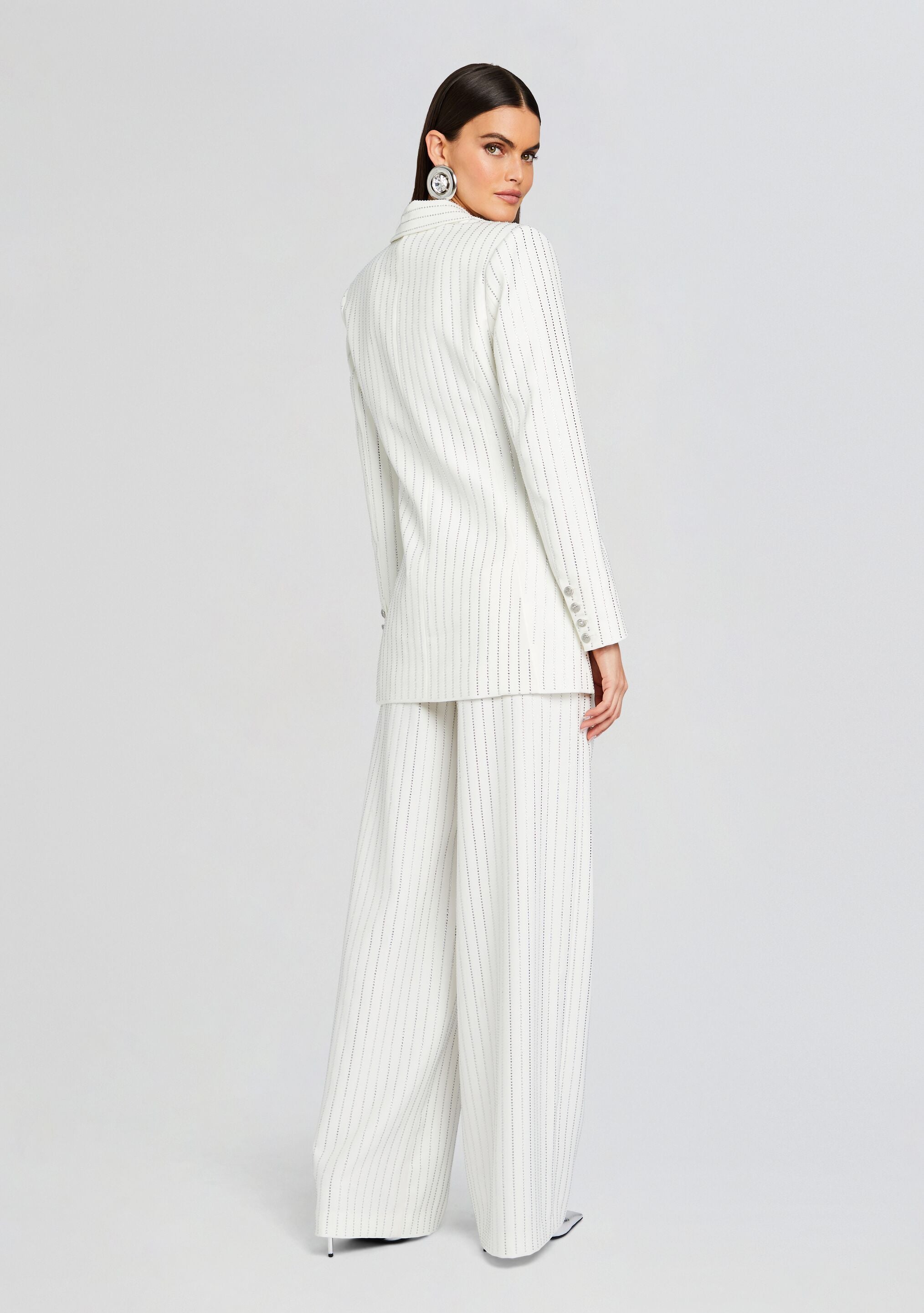 Solana Embellished Blazer-Sunny Prom