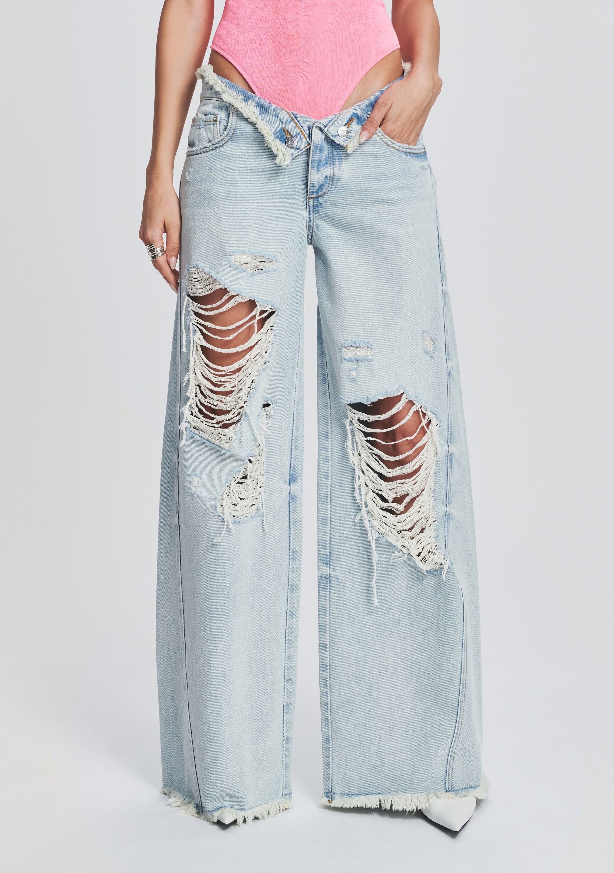 Ollie Wide Leg Jean-Sunny Prom