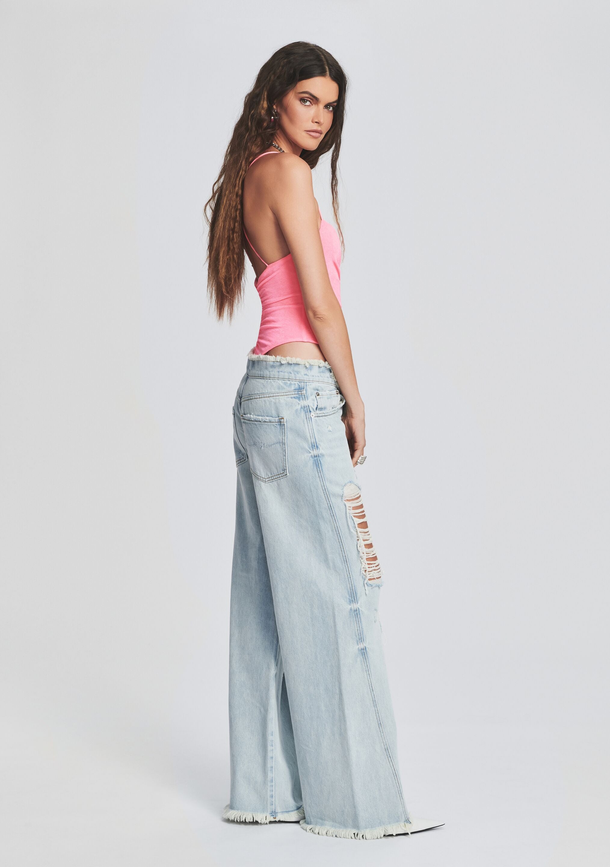 Ollie Wide Leg Jean-Sunny Prom