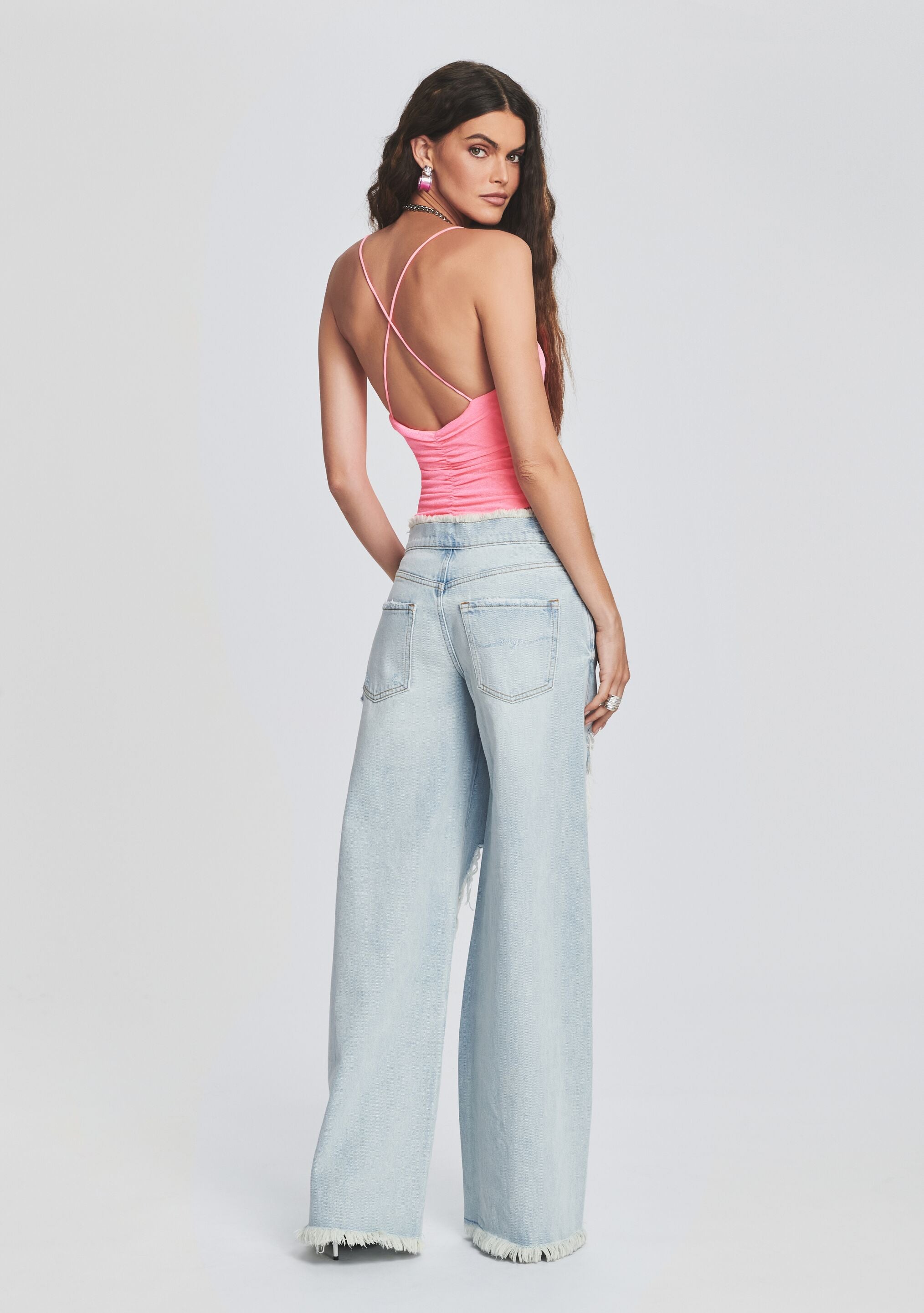 Ollie Wide Leg Jean-Sunny Prom