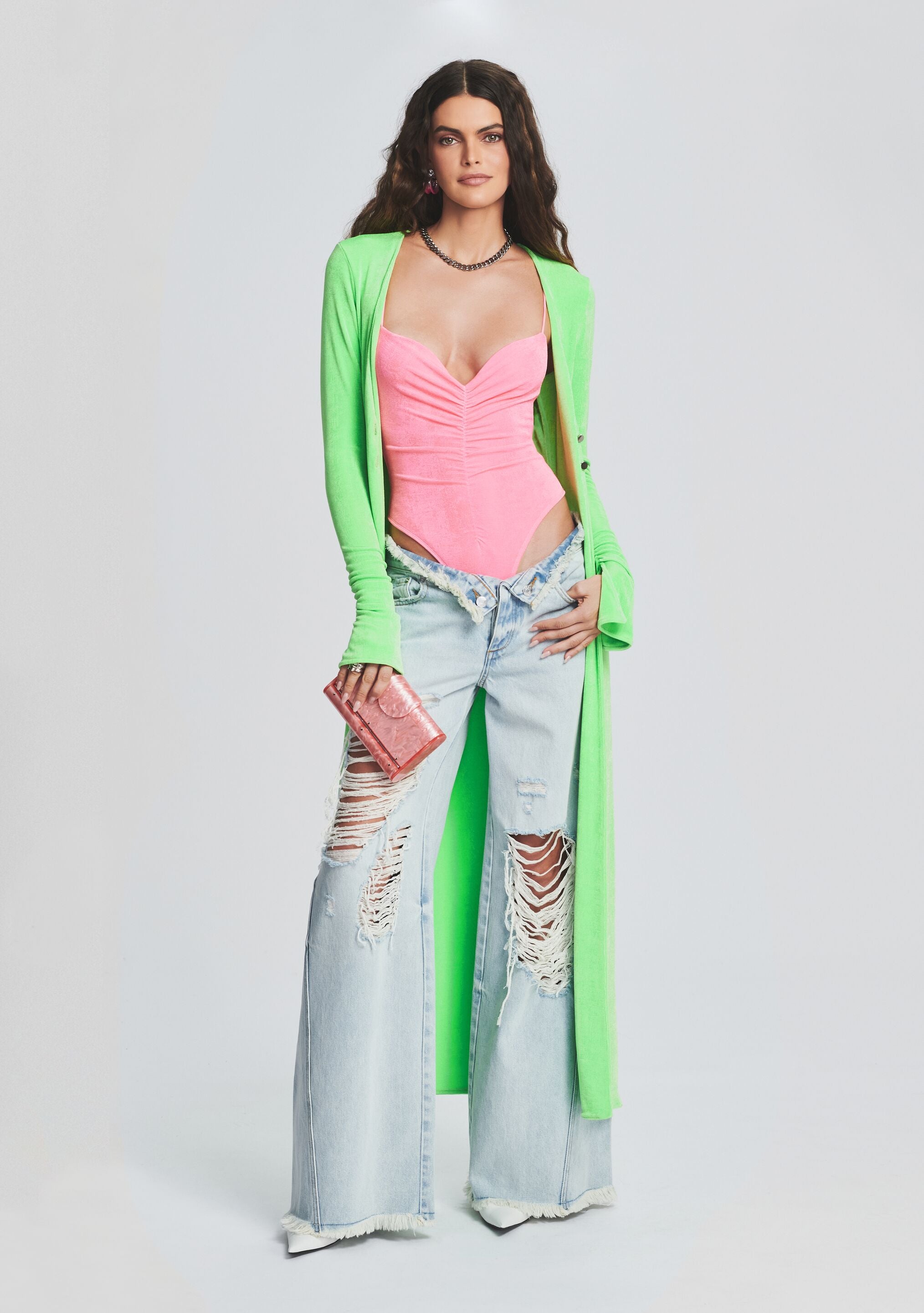 Ollie Wide Leg Jean-Sunny Prom