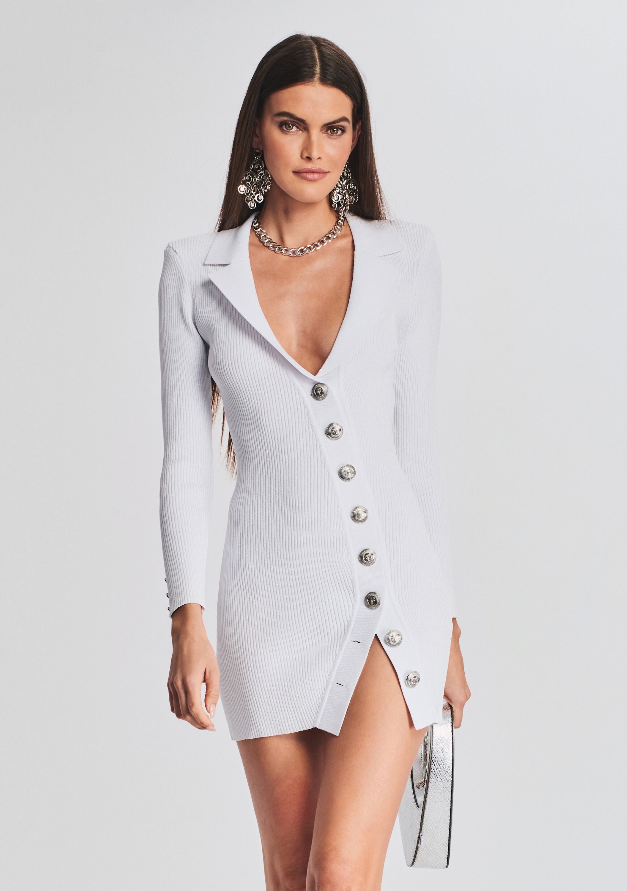 Mimi Rib Knit Dress-Sunny Prom