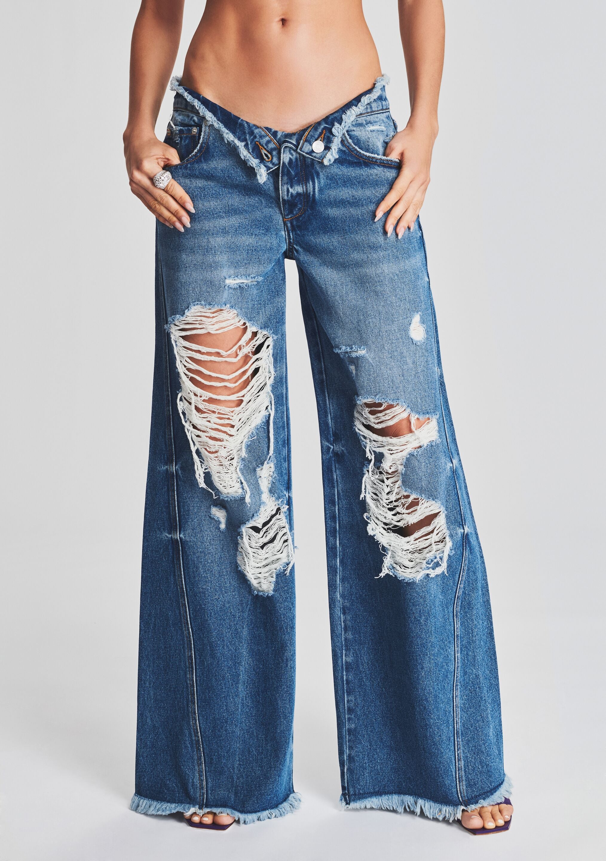 Ollie Wide Leg Jean-Sunny Prom