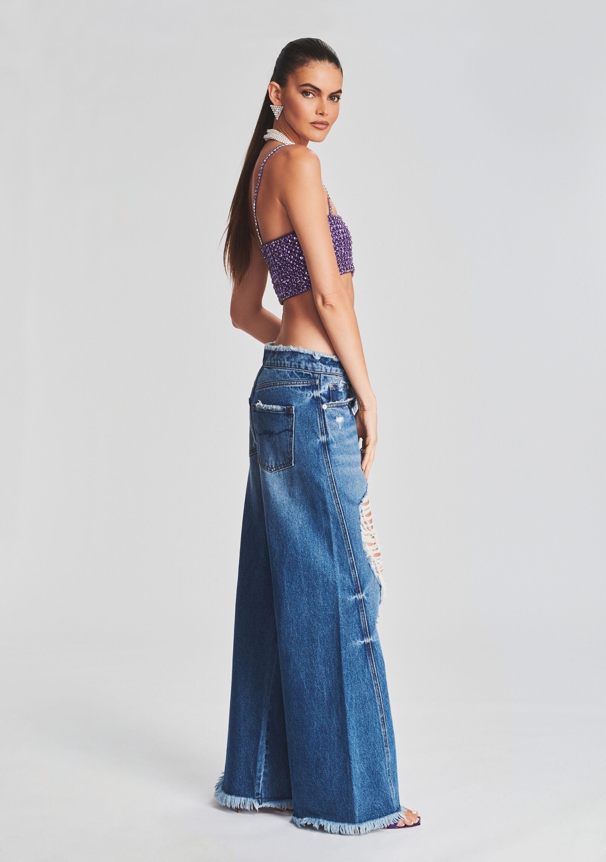 Ollie Wide Leg Jean-Sunny Prom