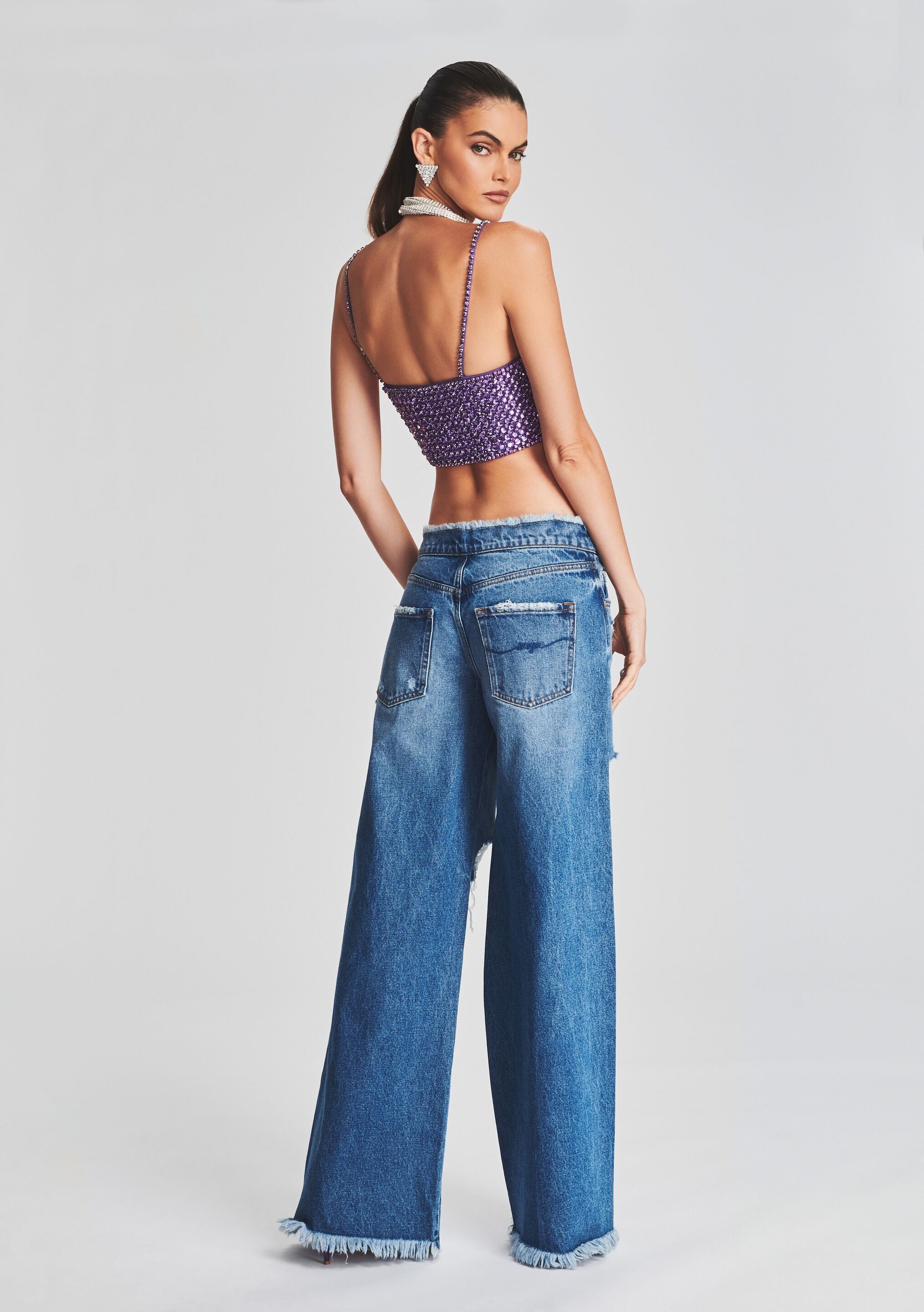 Ollie Wide Leg Jean-Sunny Prom