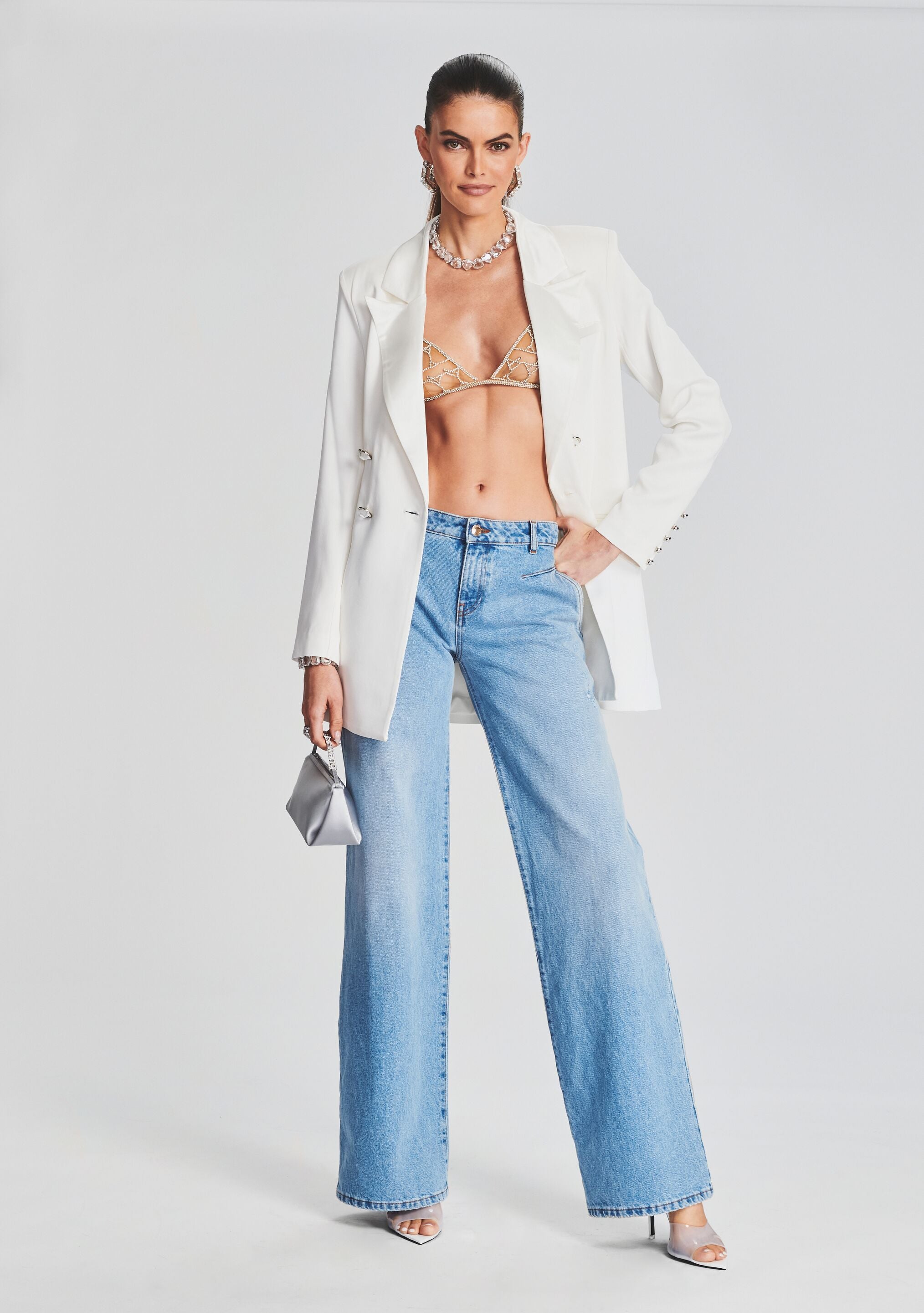 Ingrid Mid Rise Jean-Sunny Prom