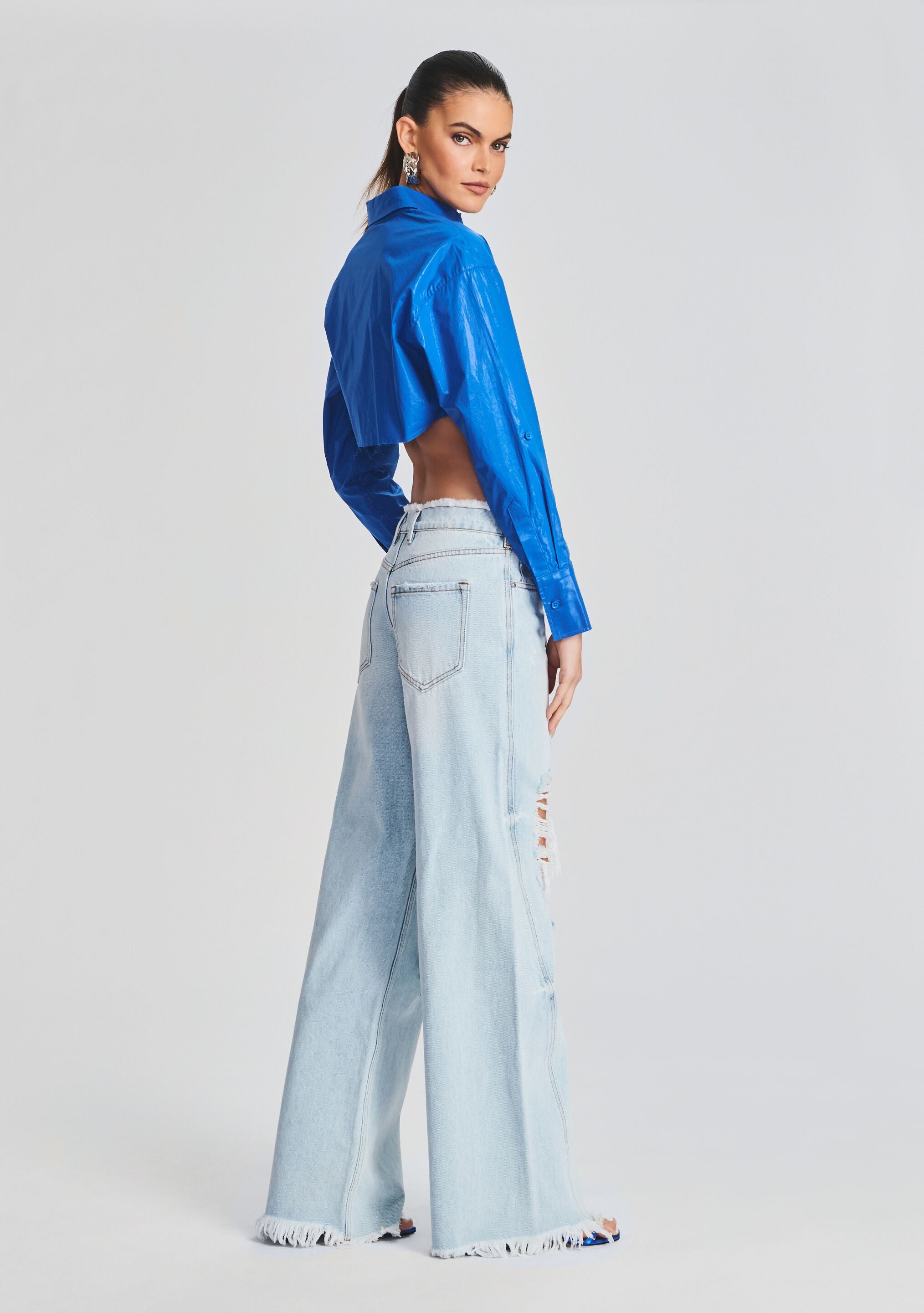 Chi Coated Top-Sunny Prom