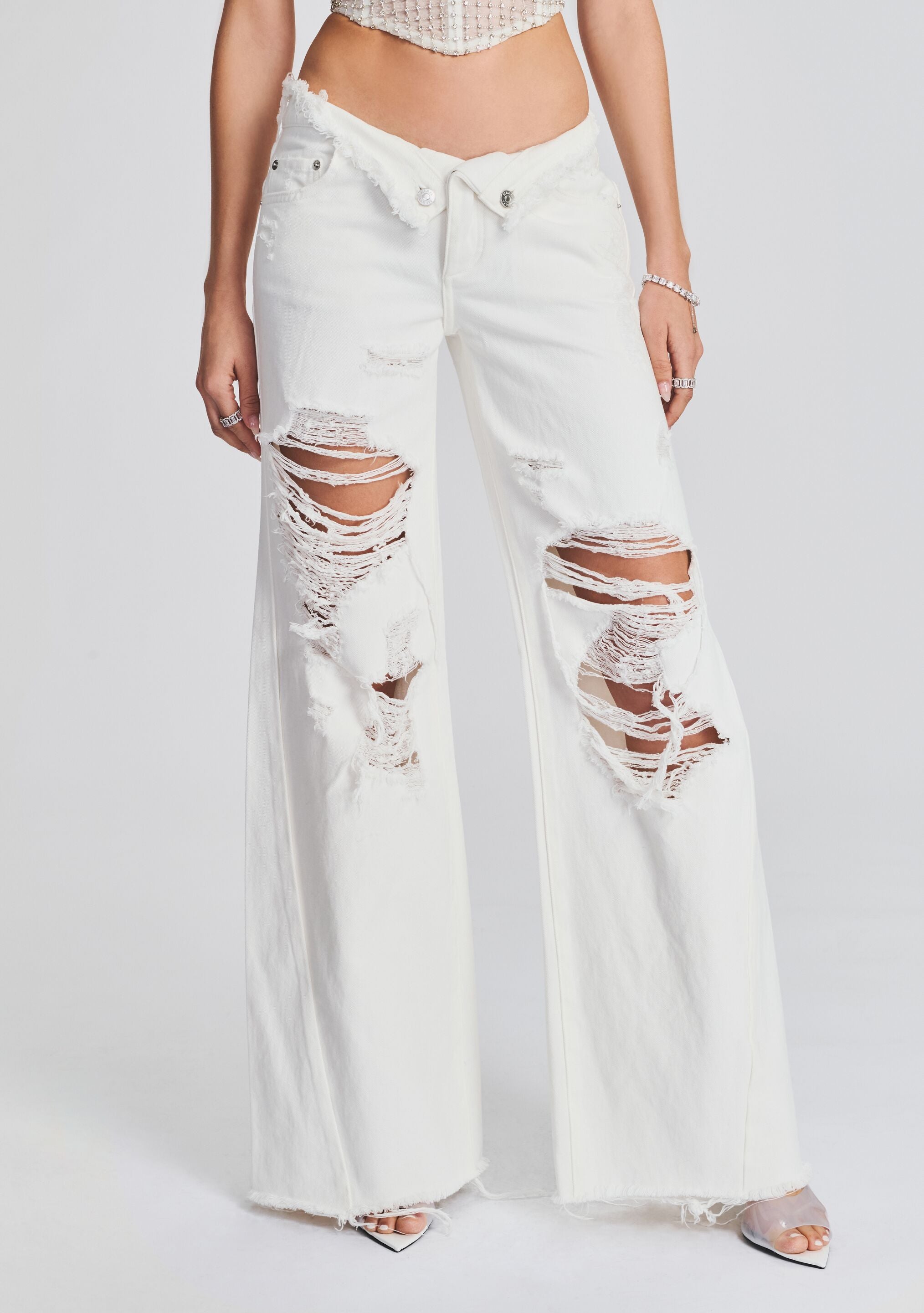 Ollie Wide Leg Jean-Sunny Prom