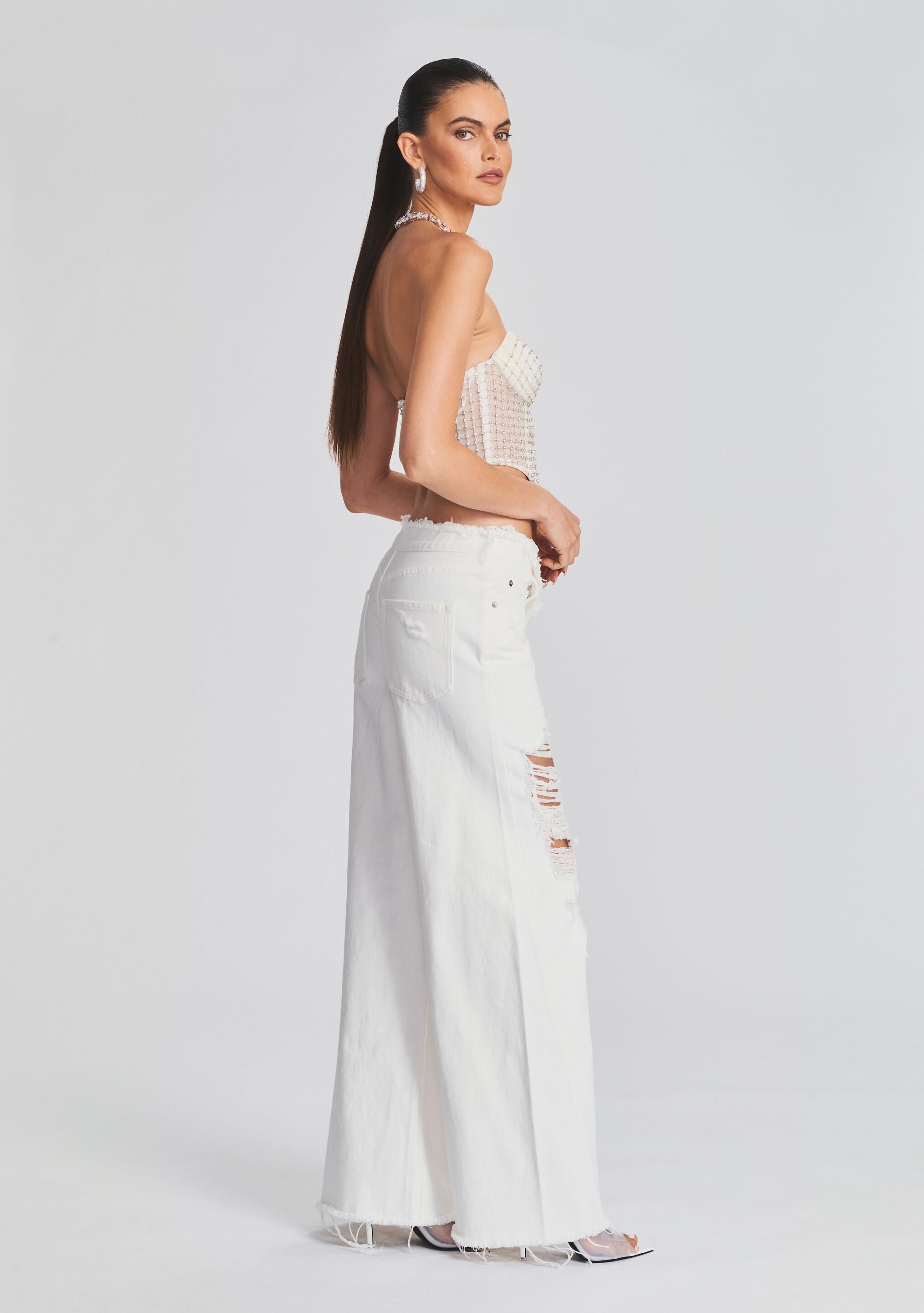 Ollie Wide Leg Jean-Sunny Prom
