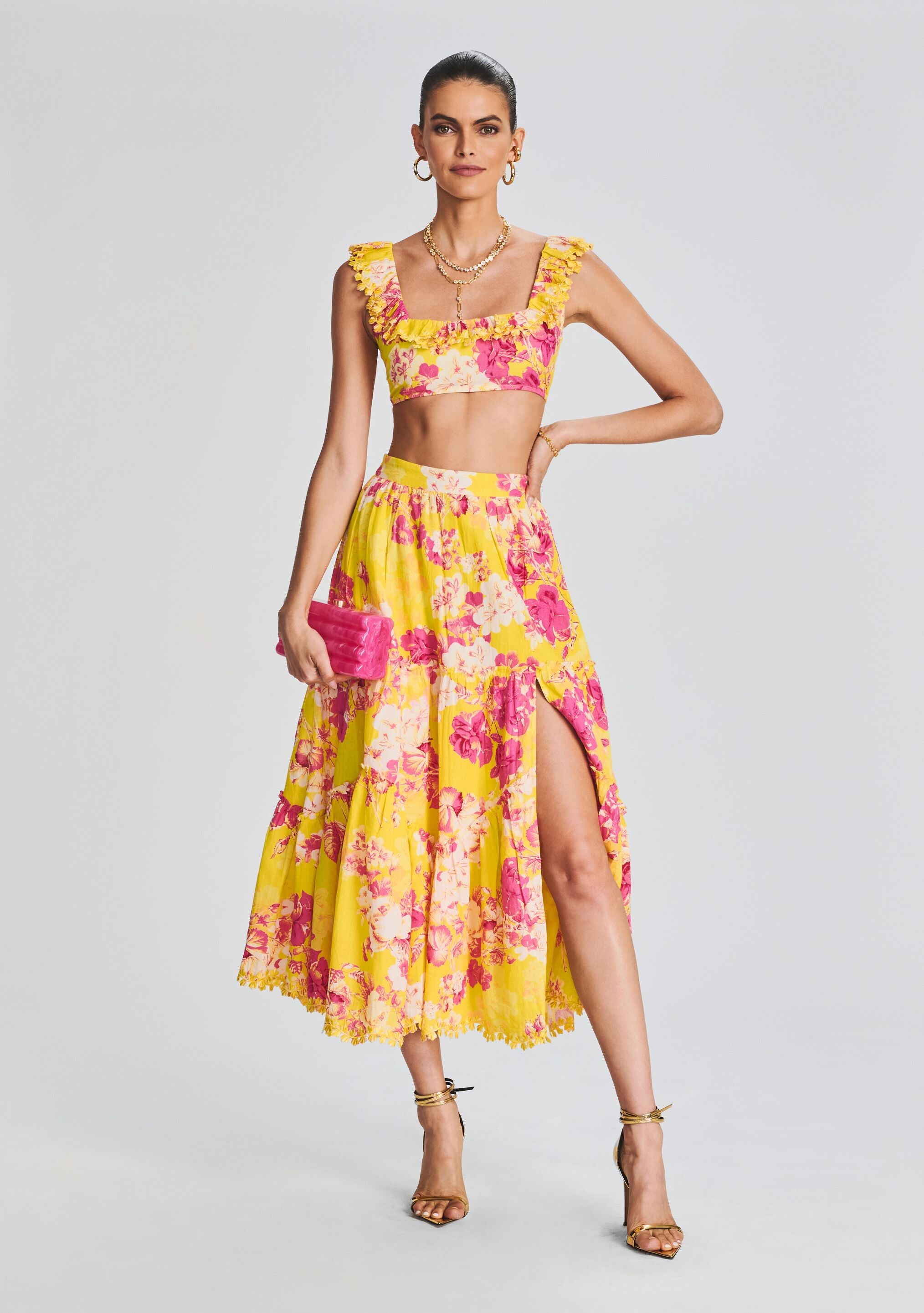 Auril Maxi Skirt-Sunny Prom