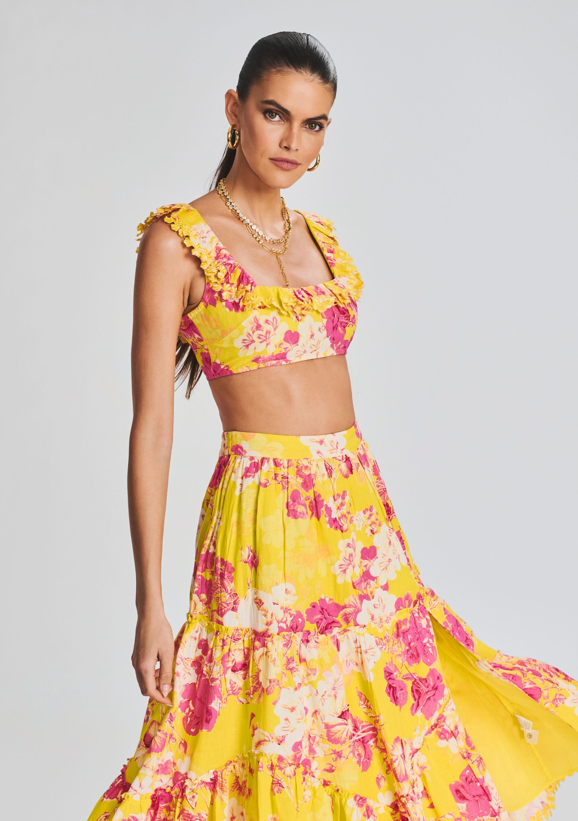 Auril Maxi Skirt-Sunny Prom