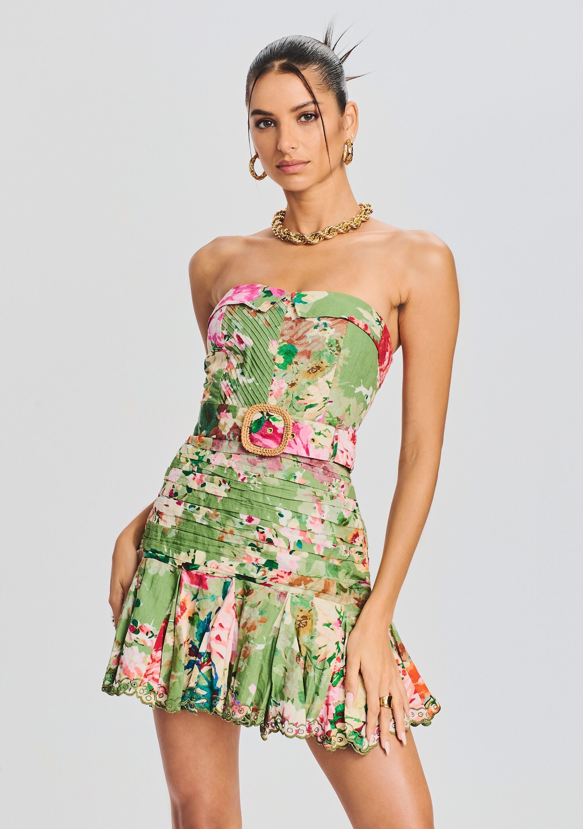 Zaria Short Dress-Sunny Prom