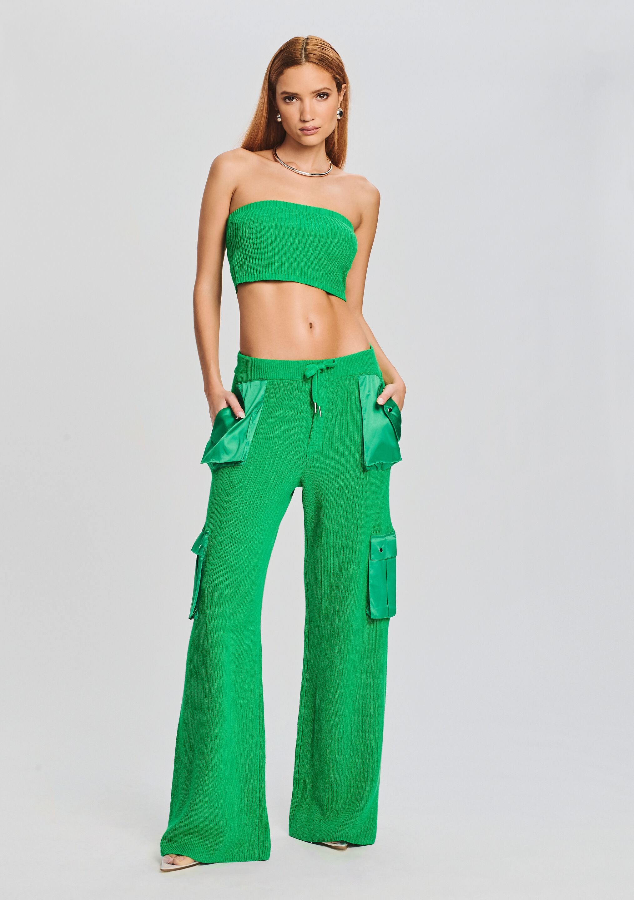 Barra Knit Bandeau Top-Sunny Prom