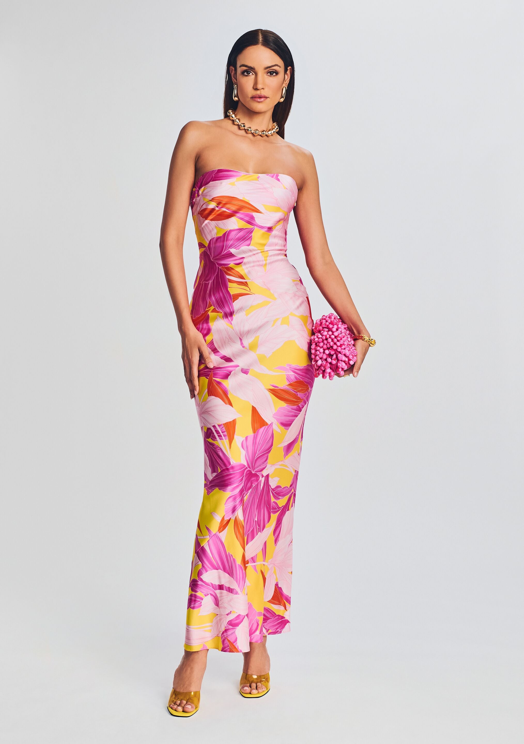 Keaton Silk Dress-Sunny Prom