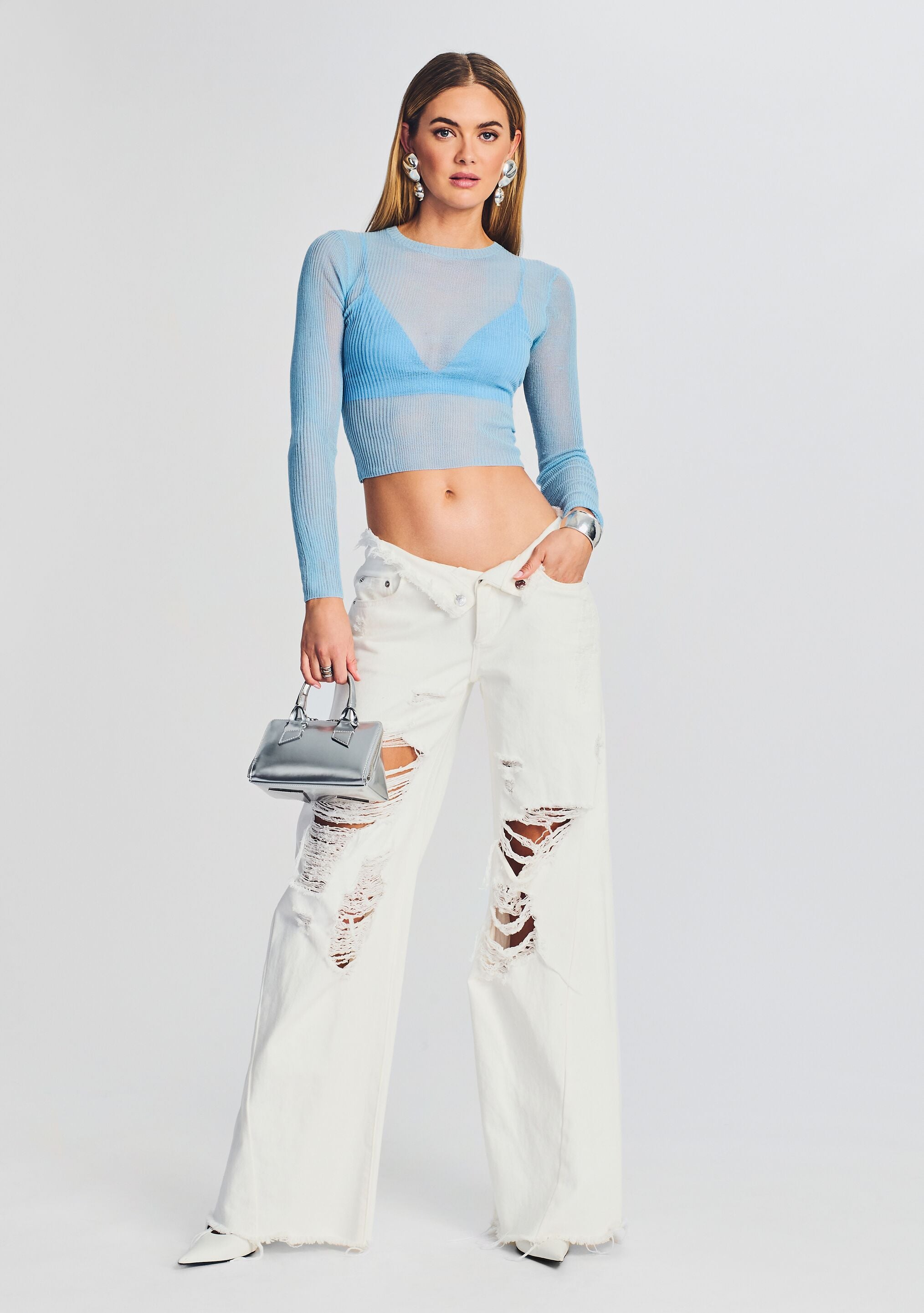 Jess Sheer Top-Sunny Prom