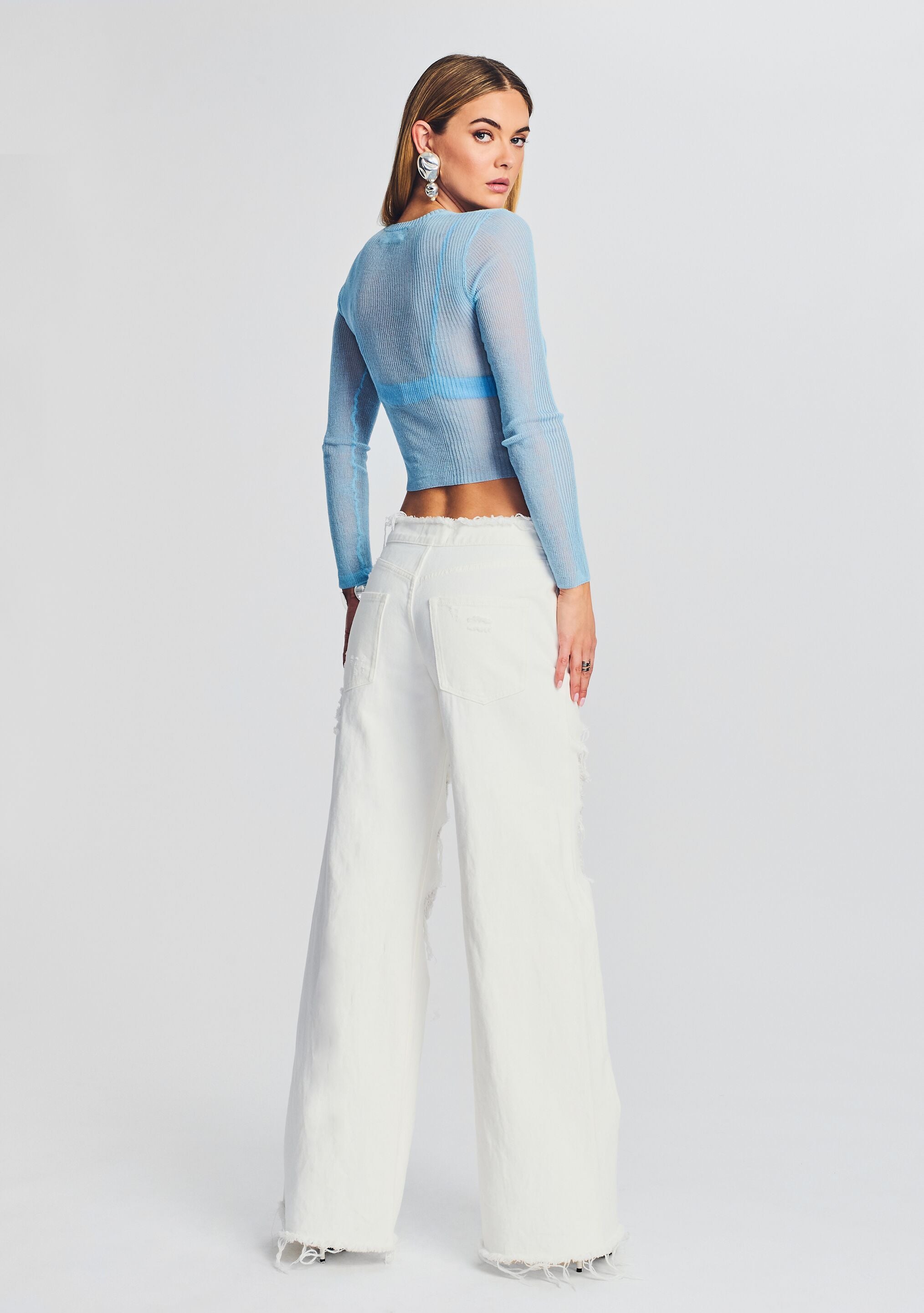 Jess Sheer Top-Sunny Prom