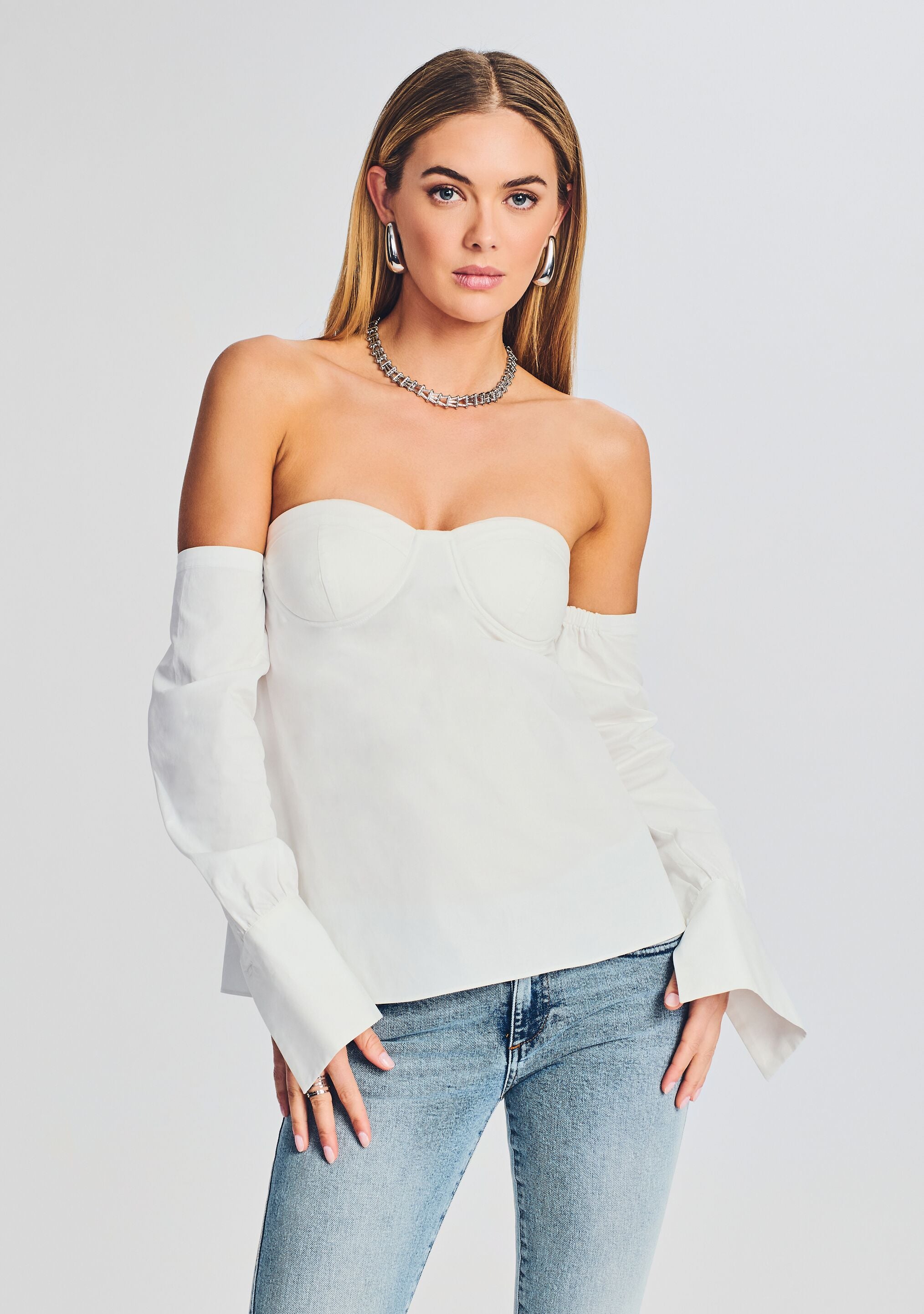 Randi Off The Shoulder Top-Sunny Prom