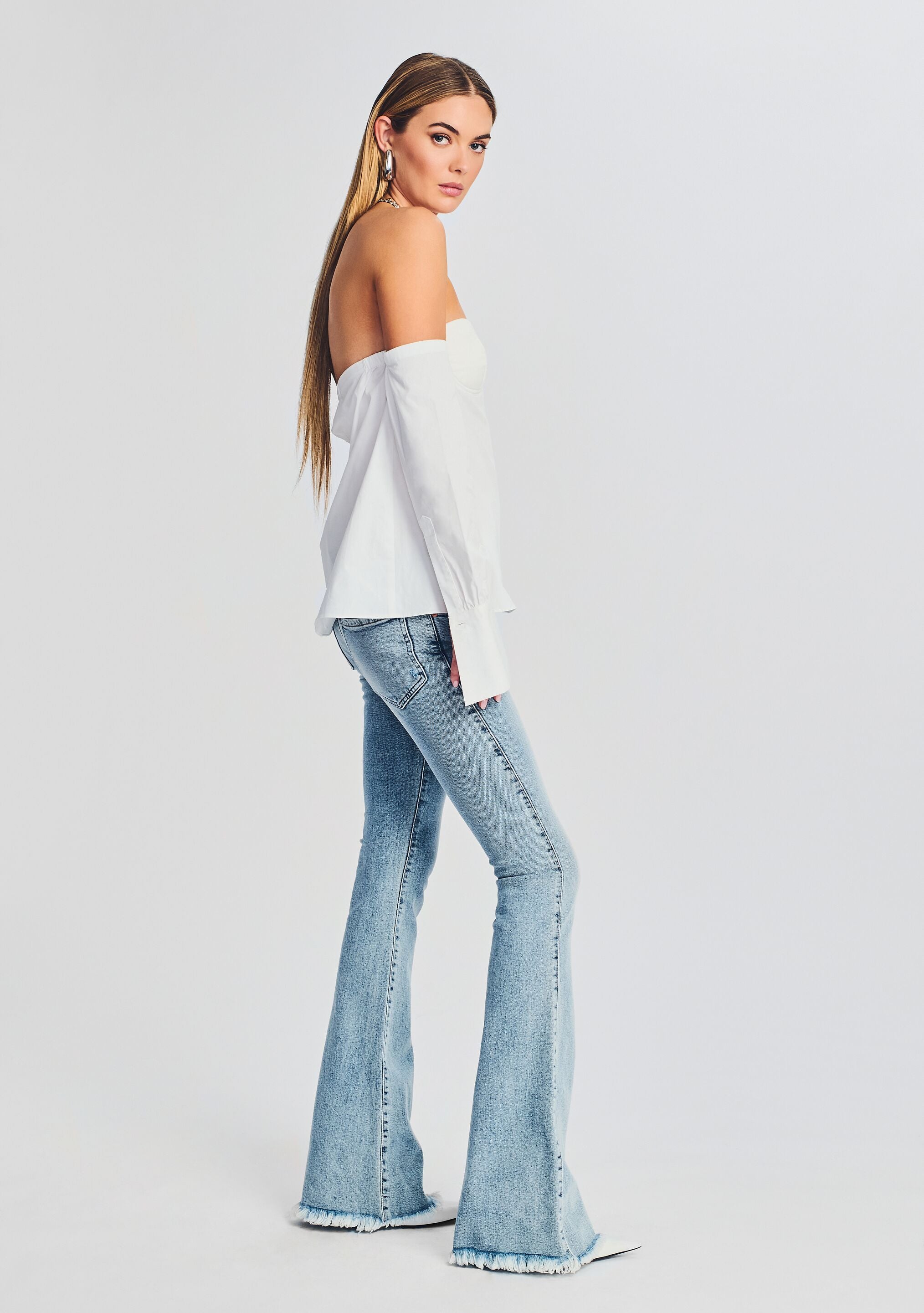 Randi Off The Shoulder Top-Sunny Prom