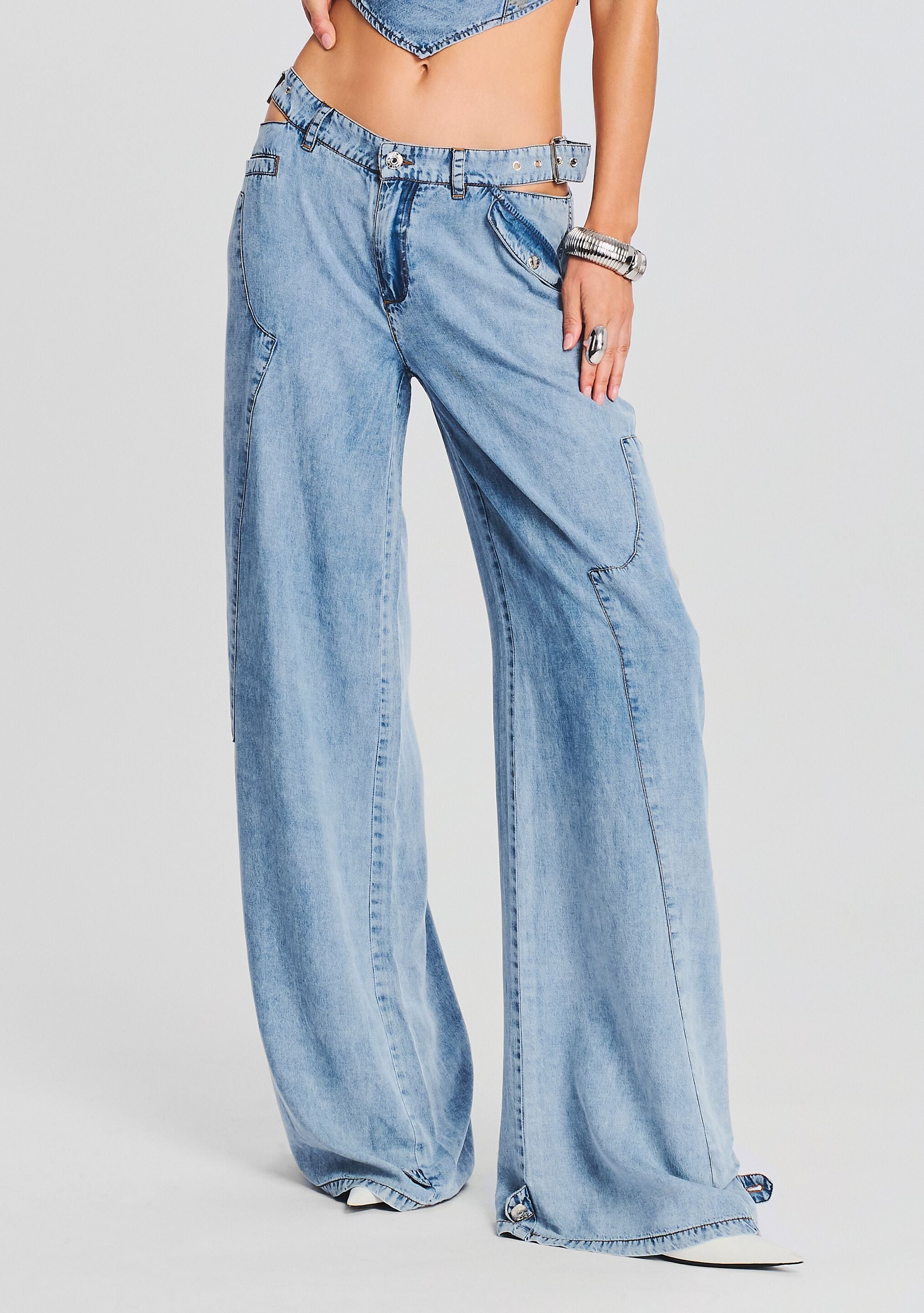 Miles Low Rise Cargo Pant-Sunny Prom