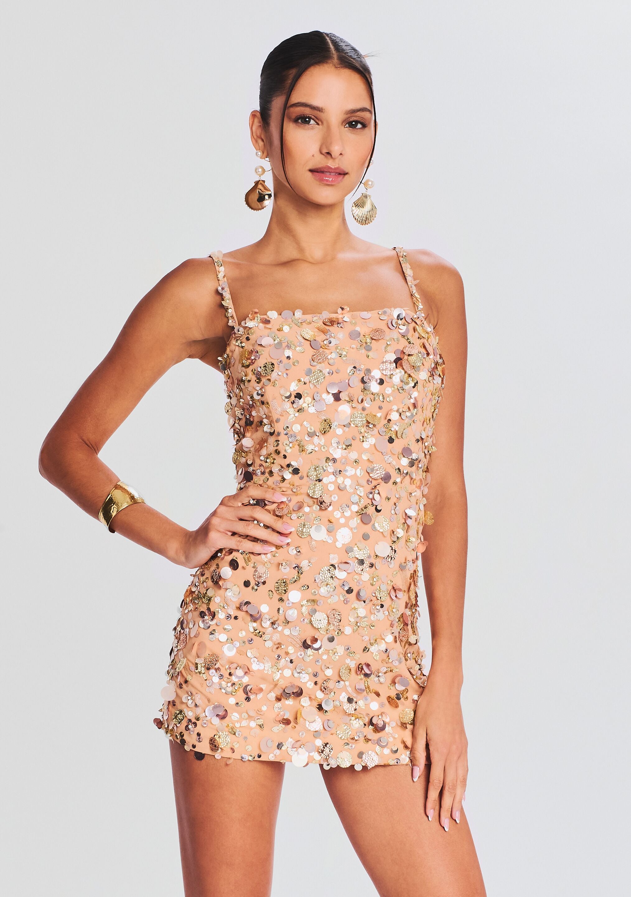 Zhuri Embellished Dress-Sunny Prom