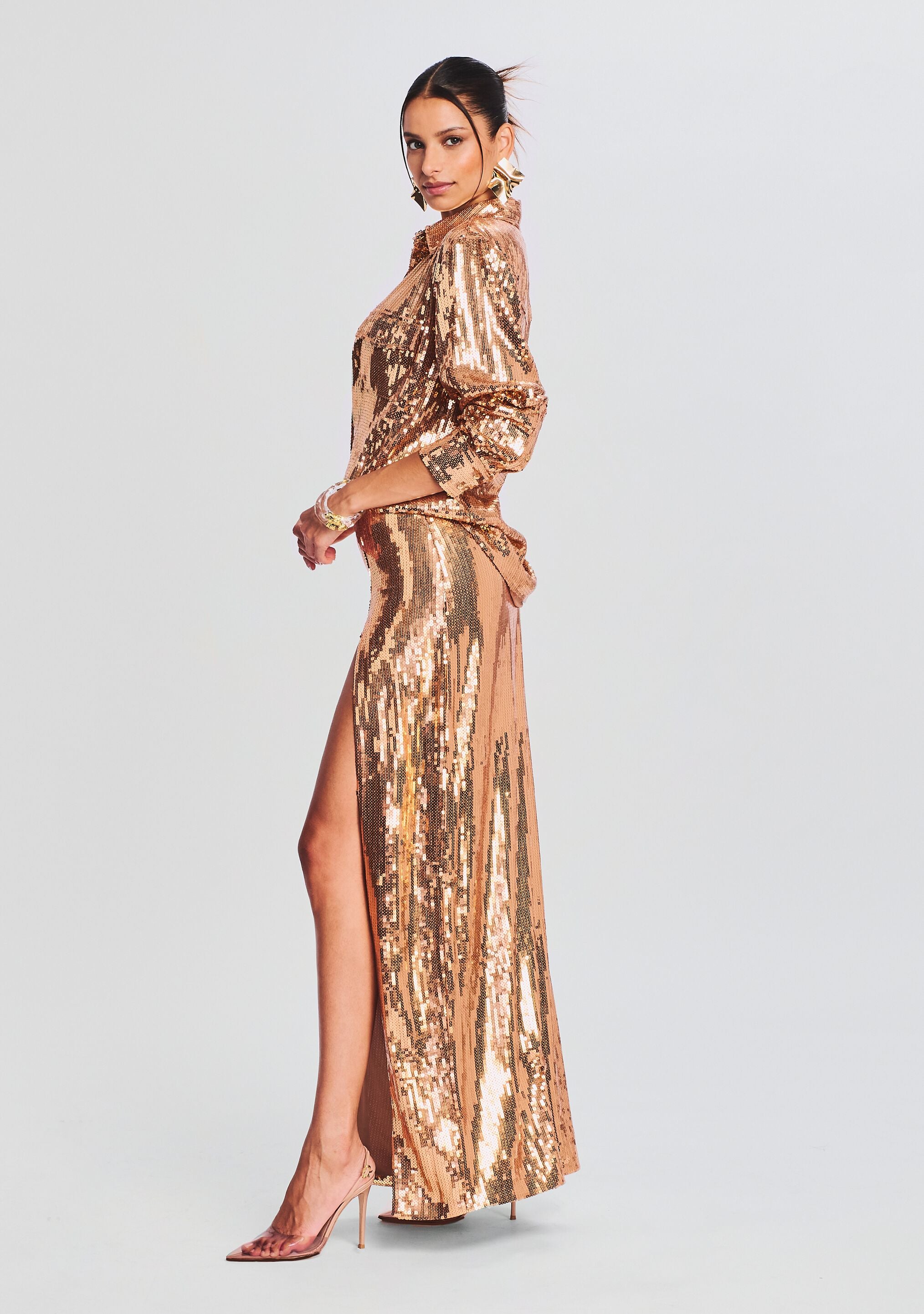 Carlotta Sequin Top-Sunny Prom