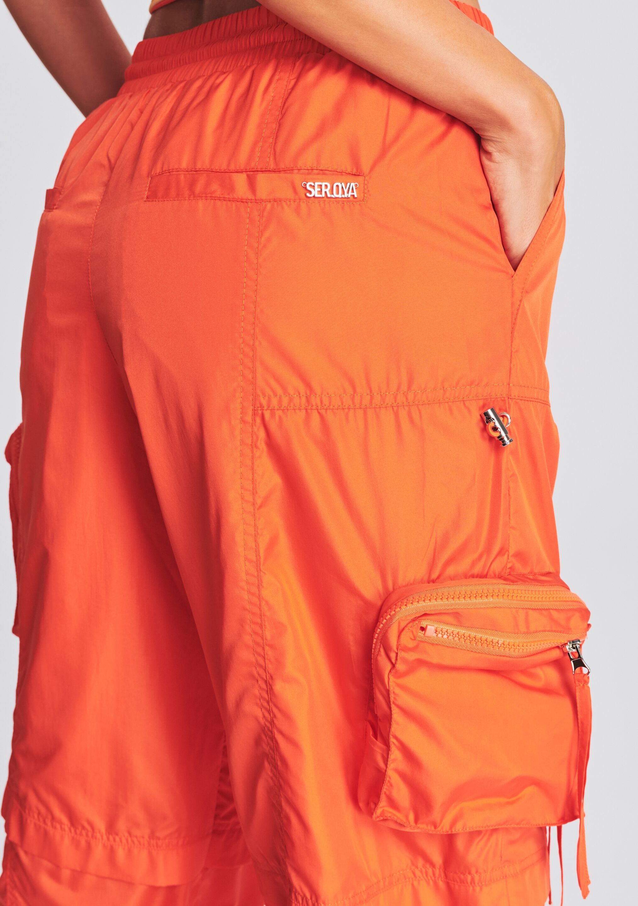 Alba Ruched Cargo Pant-Sunny Prom