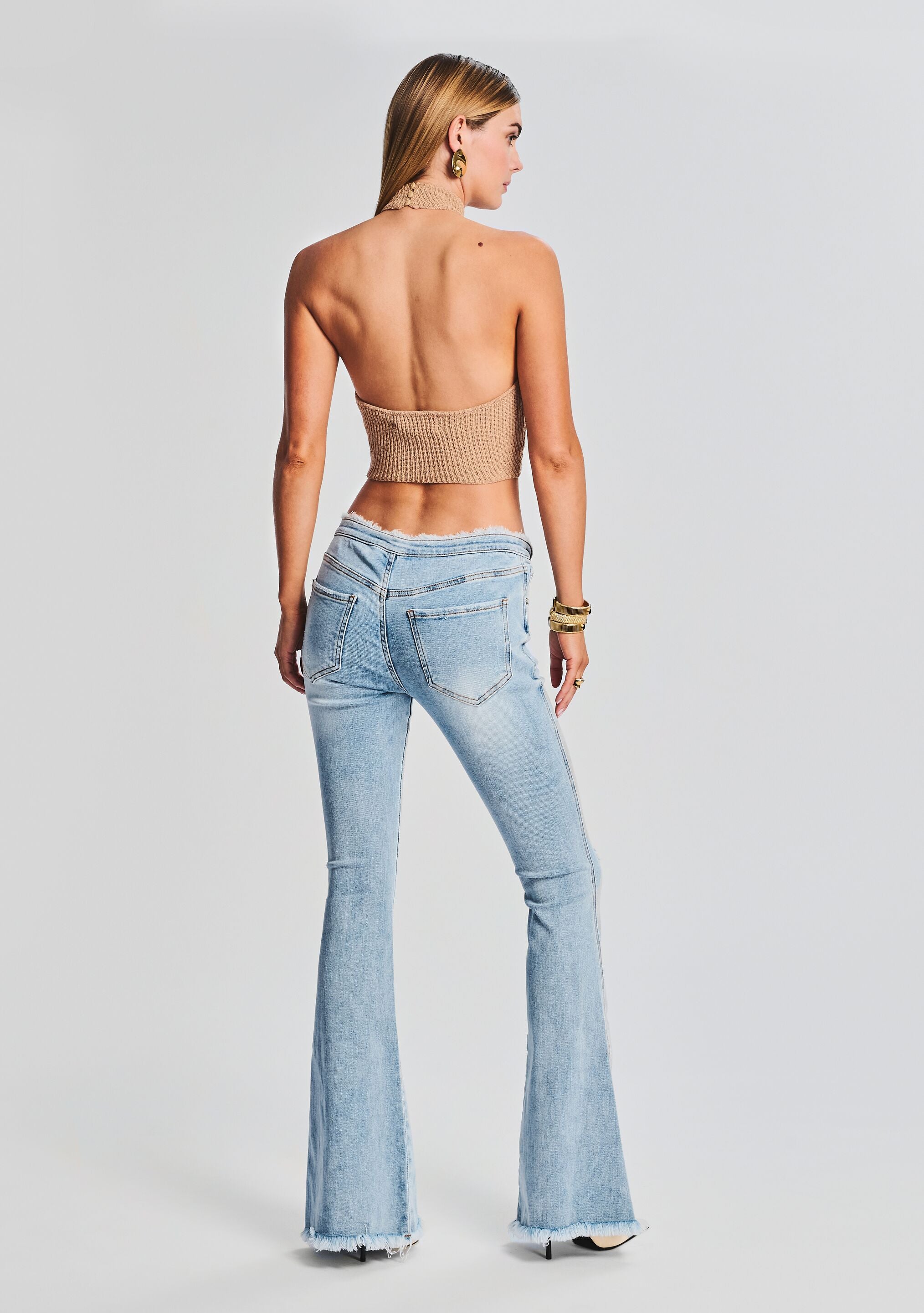 Olivia Mid-Rise Jean-Sunny Prom