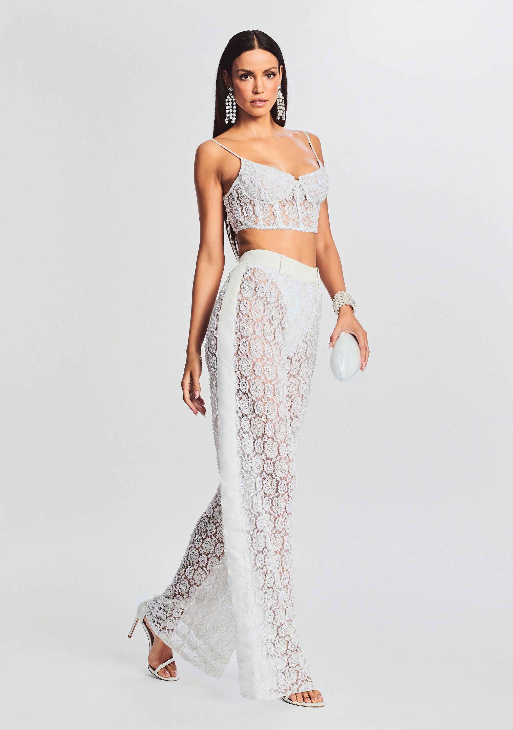 Pessa Lace Top-Sunny Prom