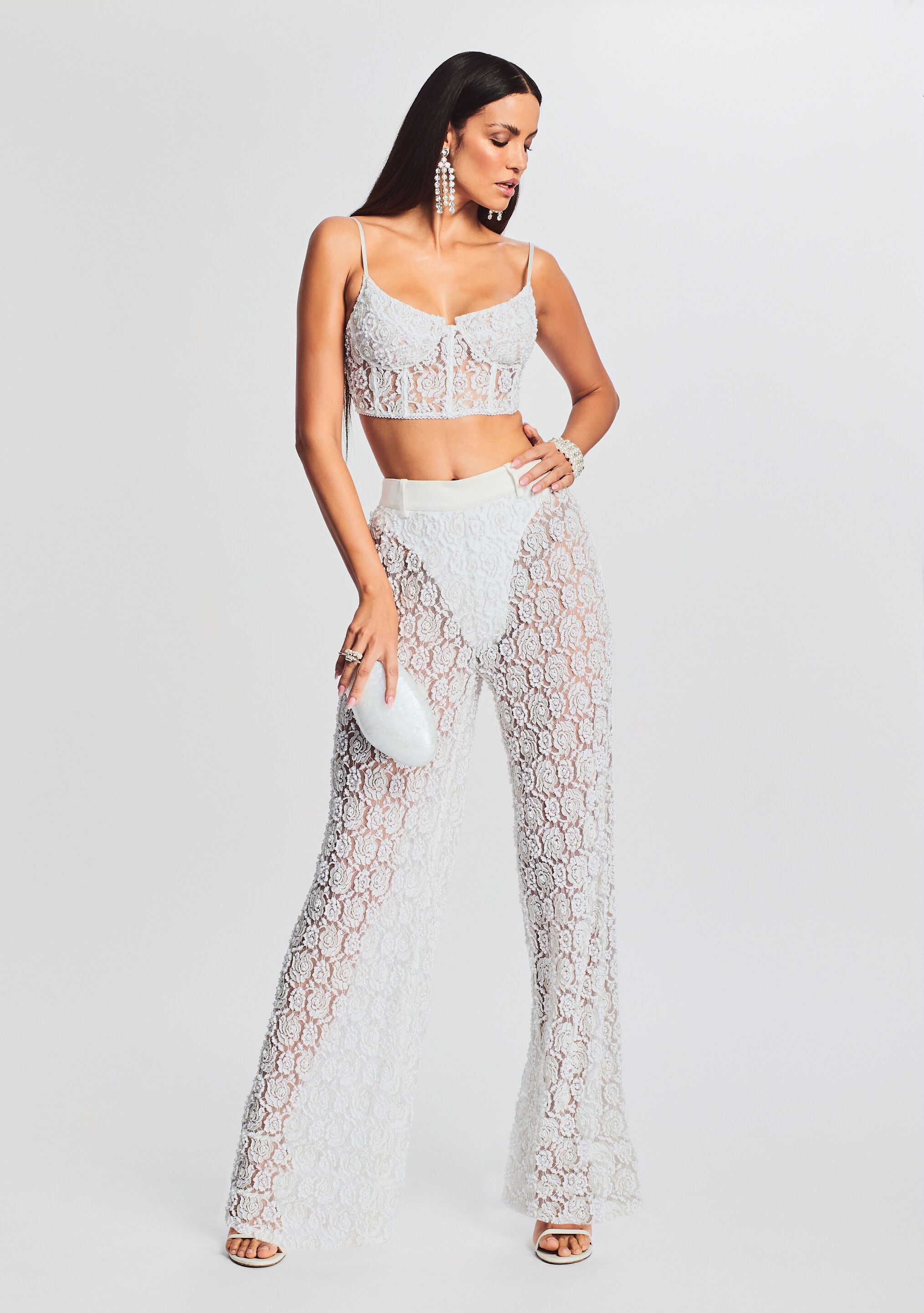 Pessa Lace Top-Sunny Prom