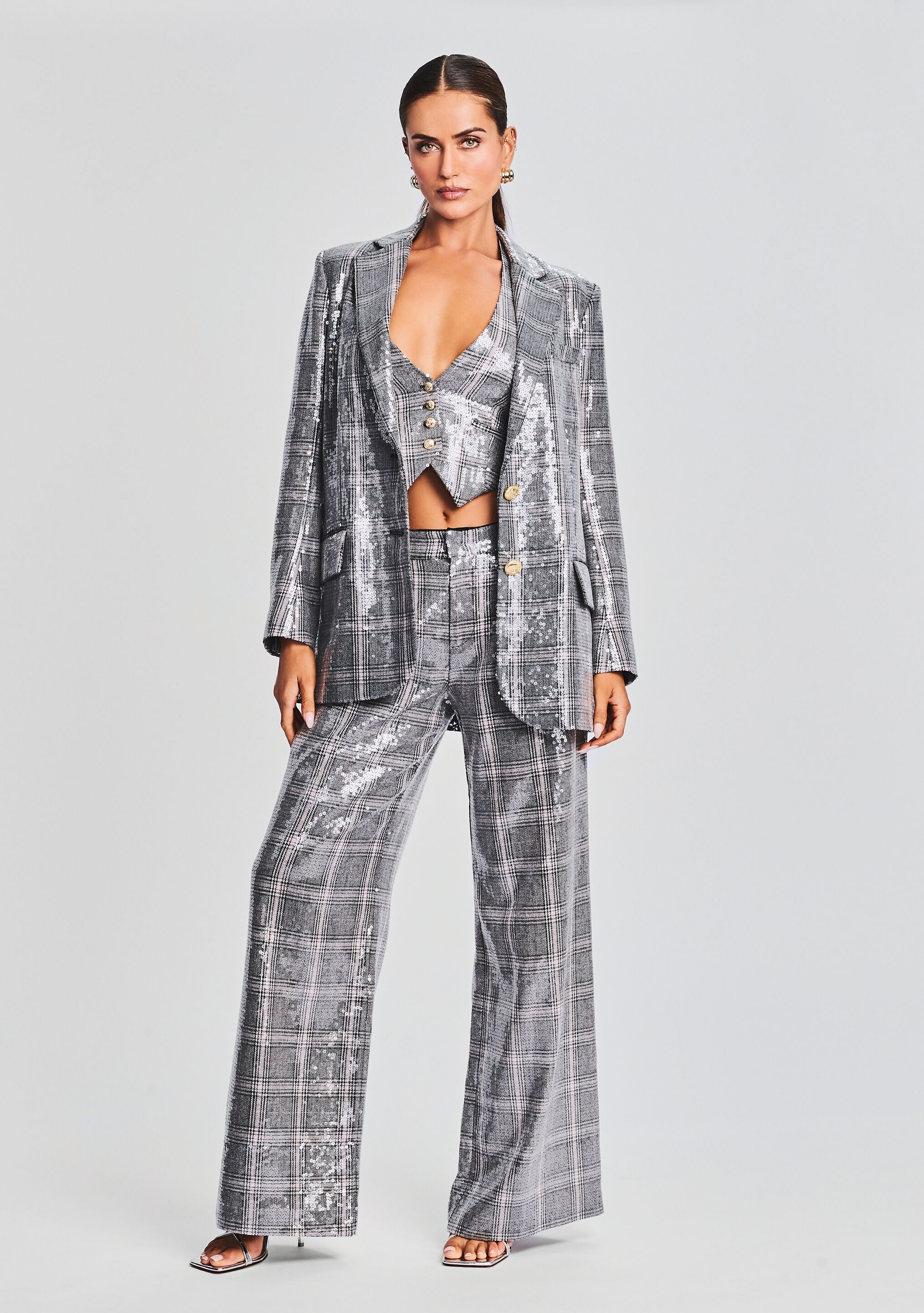 Enid Sequin Blazer-Sunny Prom