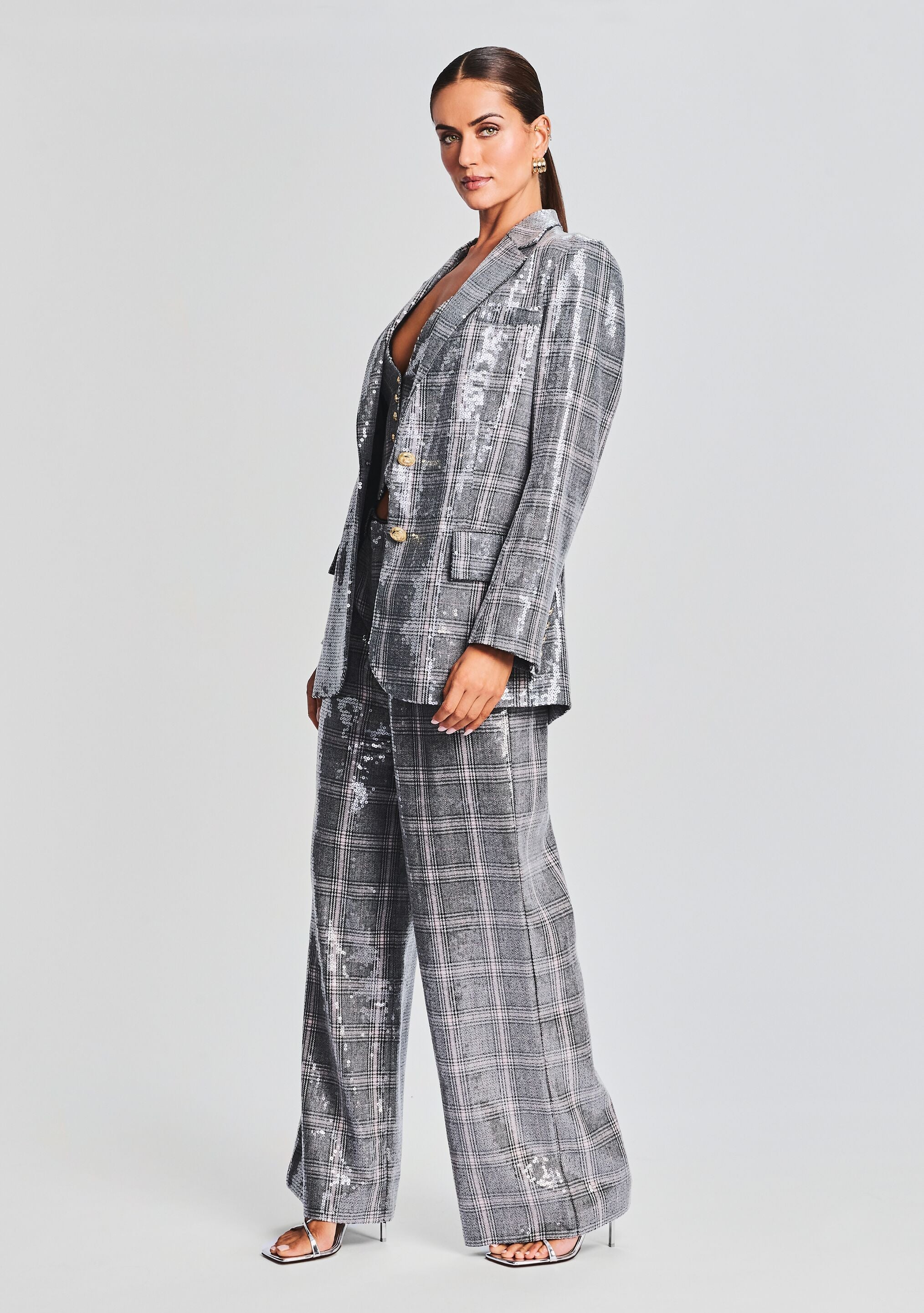 Enid Sequin Blazer-Sunny Prom