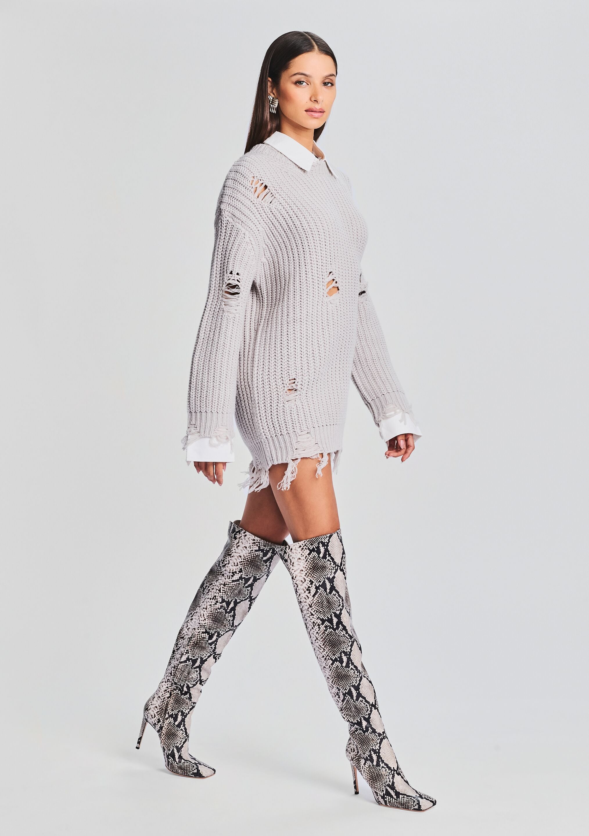 Chloe Sweater Dress-Sunny Prom