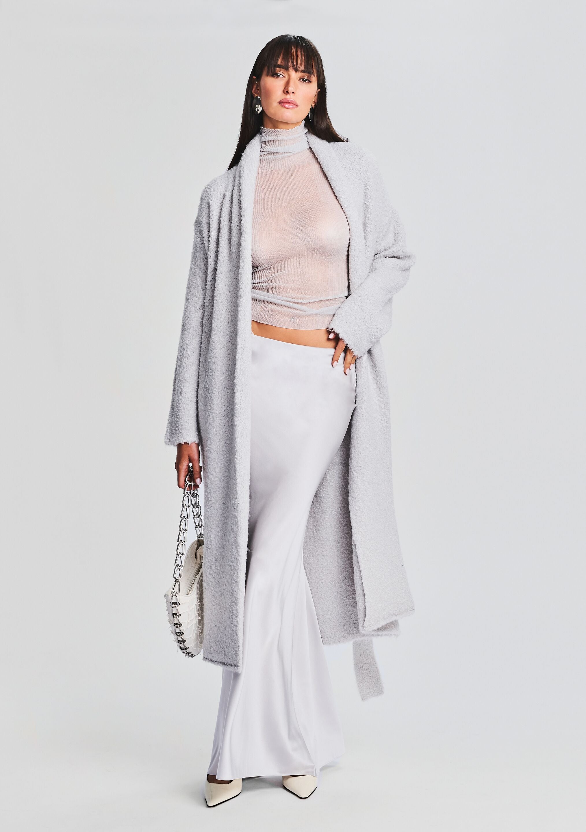 Reed Boucle Cardigan-Sunny Prom