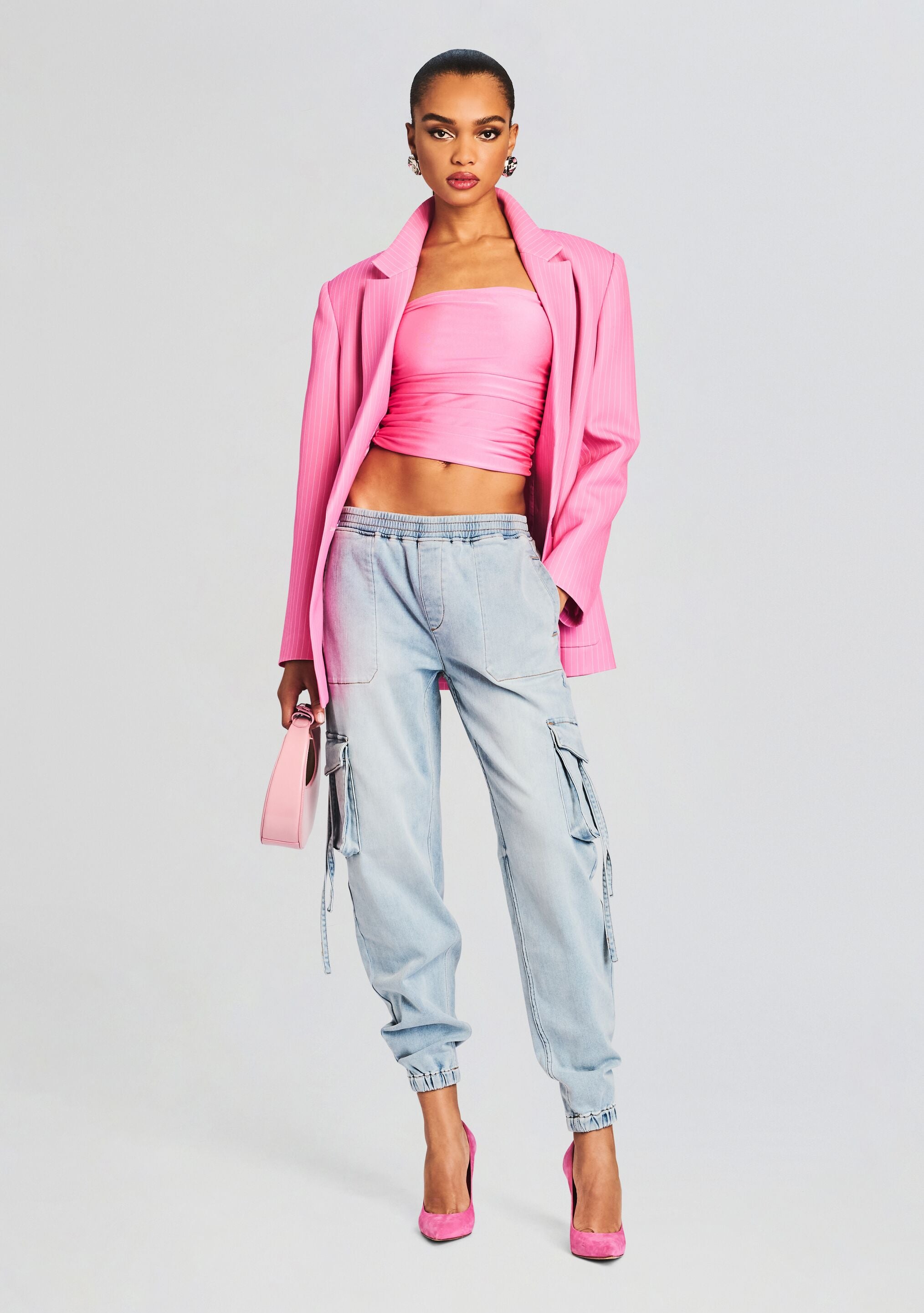 Amber Cargo Jogger-Sunny Prom