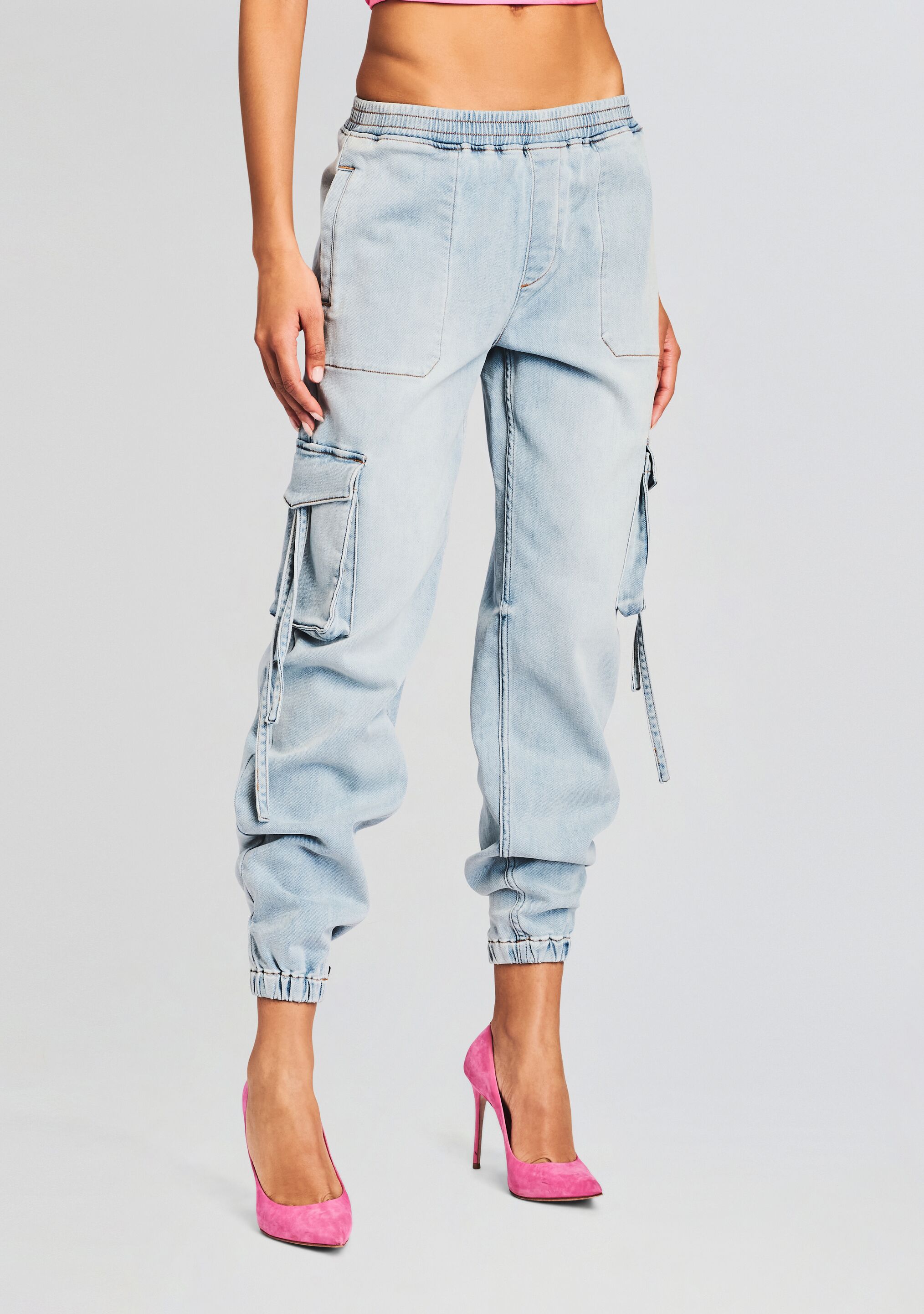 Amber Cargo Jogger-Sunny Prom