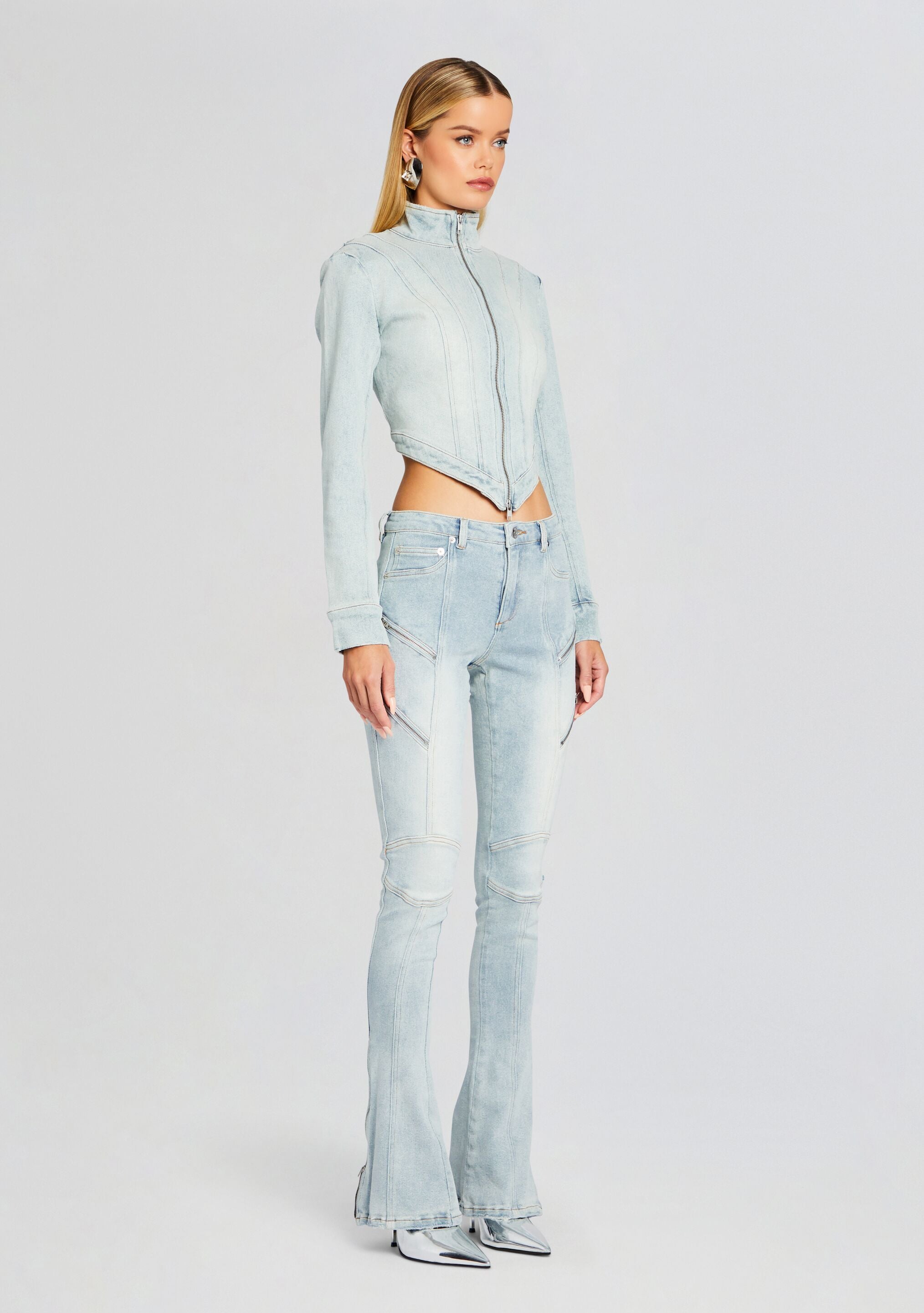 Chrissy Denim Jacket-Sunny Prom