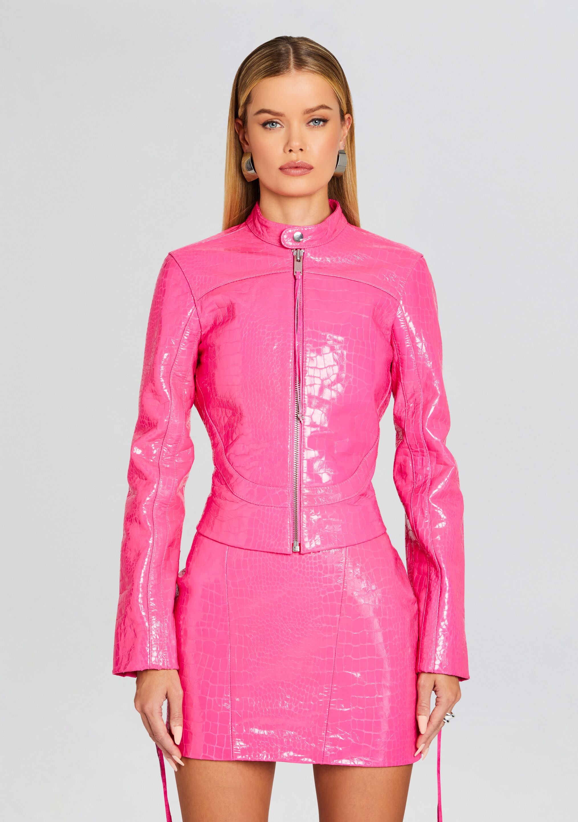 Brynn Leather Jacket-Sunny Prom