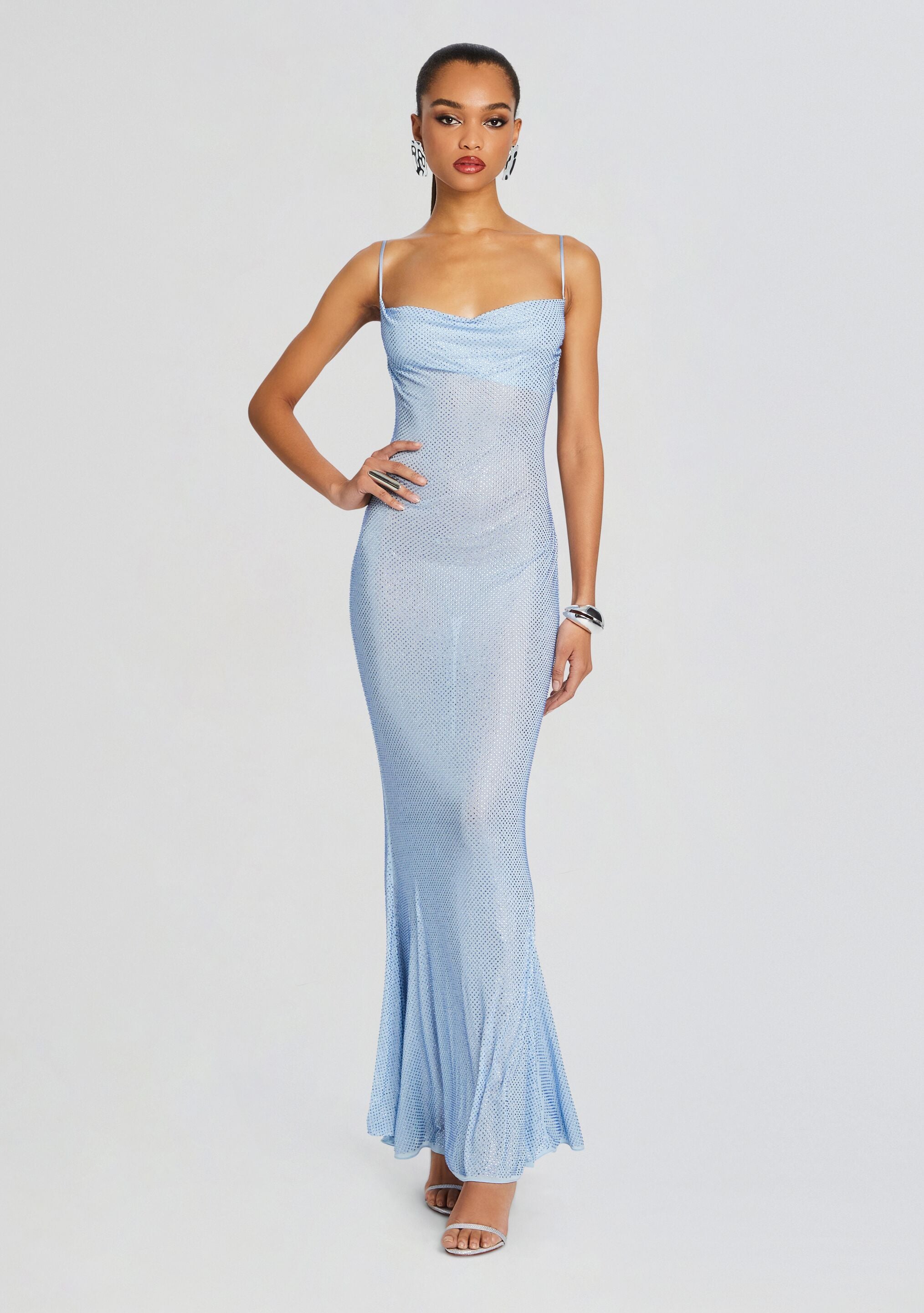 Shilo Embellished Silk Dress-Sunny Prom