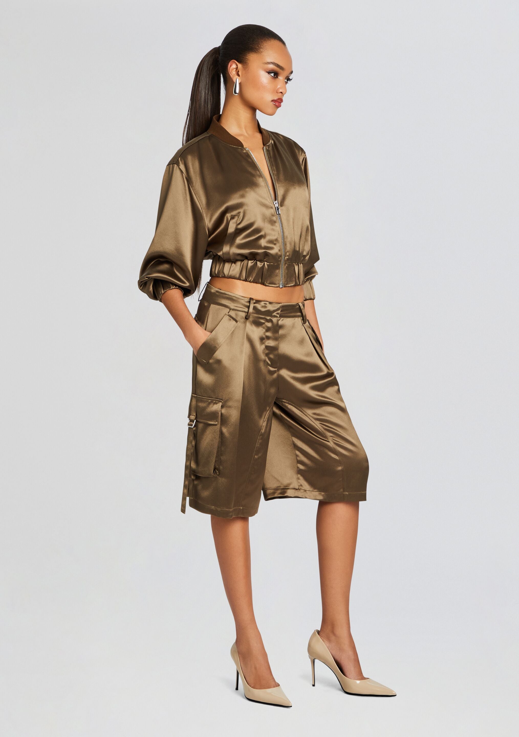 Mae Cargo Short-Sunny Prom